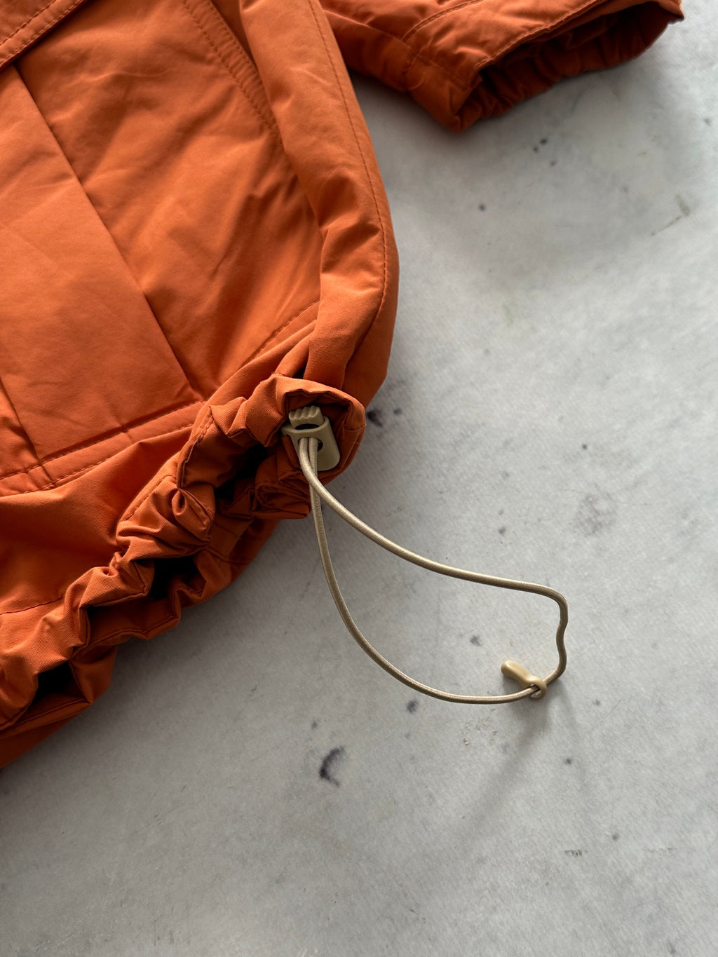 Mont Bell Zip Up Hooded two tone Mountain parka Jacket (L)