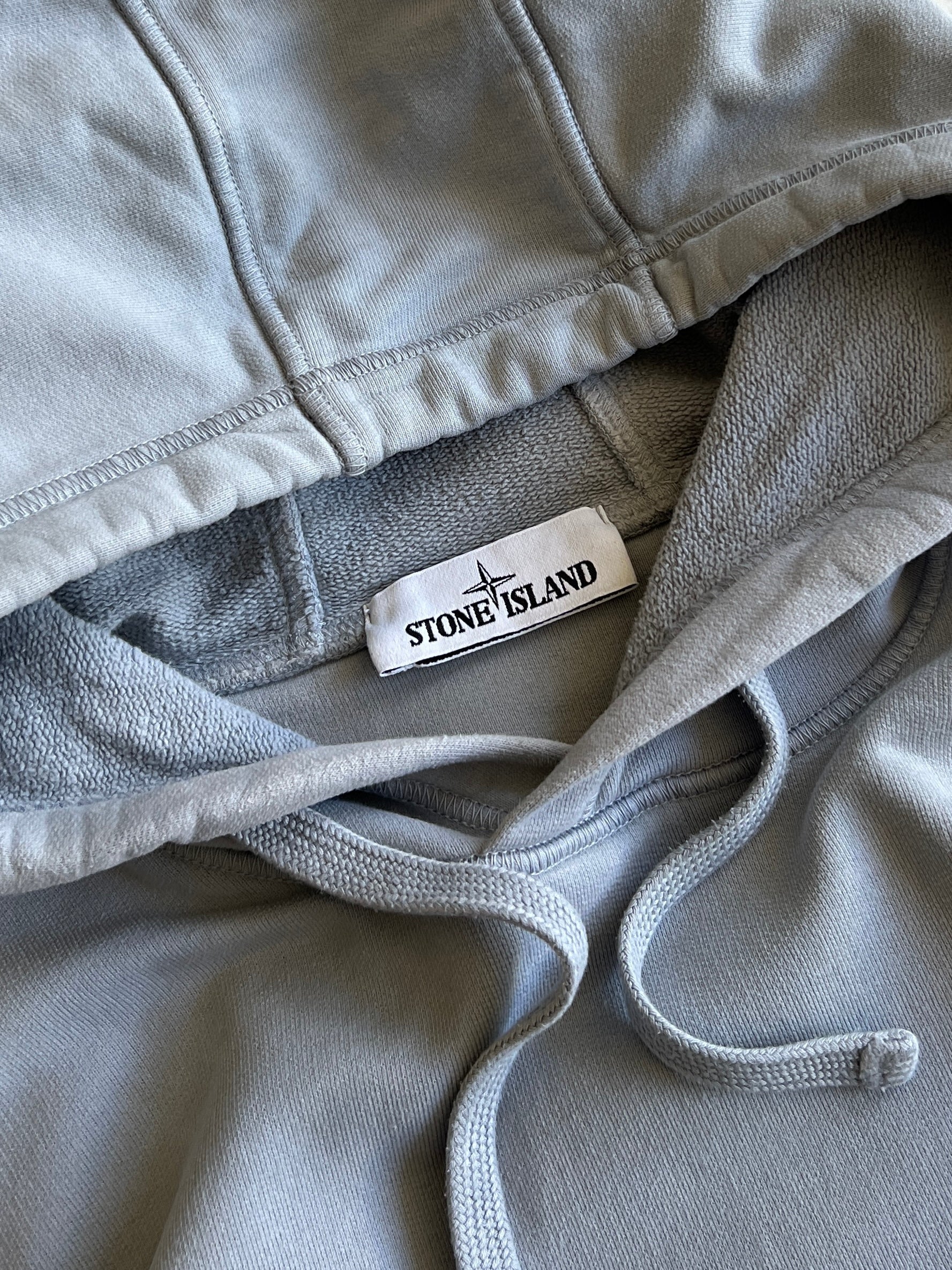 AW/21 Stone Island heavyweight spell out hoodie (S)