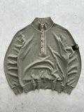 SS/10 Stone Island 1/4 Zip Pullover Knit Jumper (XL)