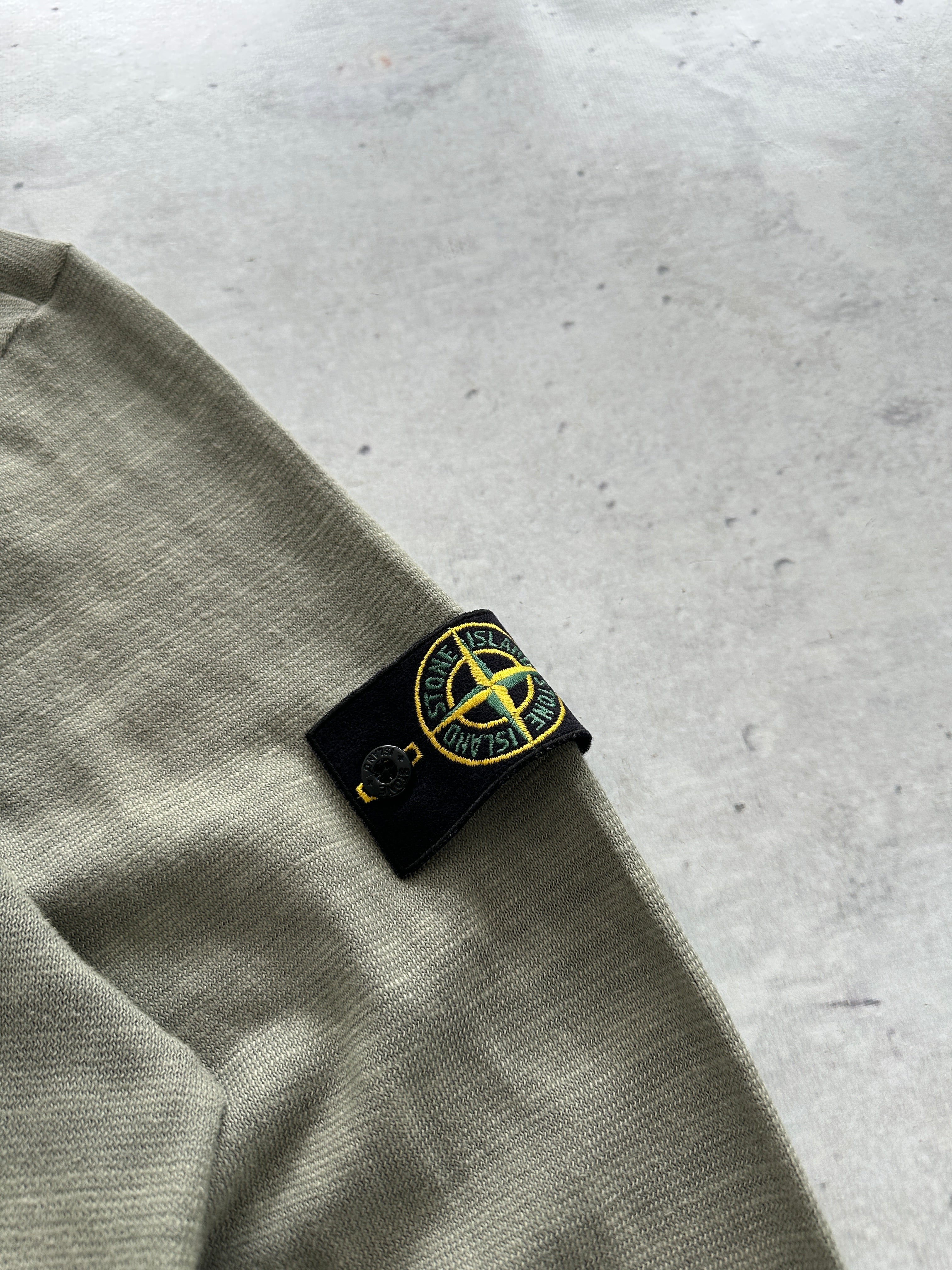SS/10 Stone Island 1/4 Zip Pullover Knit Jumper (XL)
