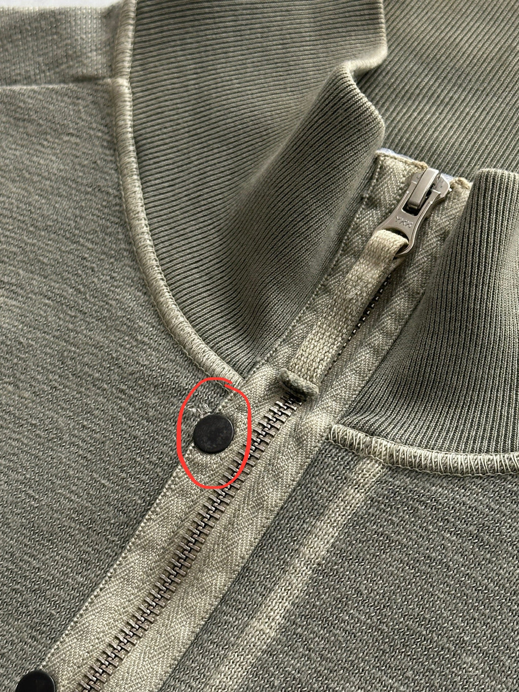 SS/10 Stone Island 1/4 Zip Pullover Knit Jumper (XL)