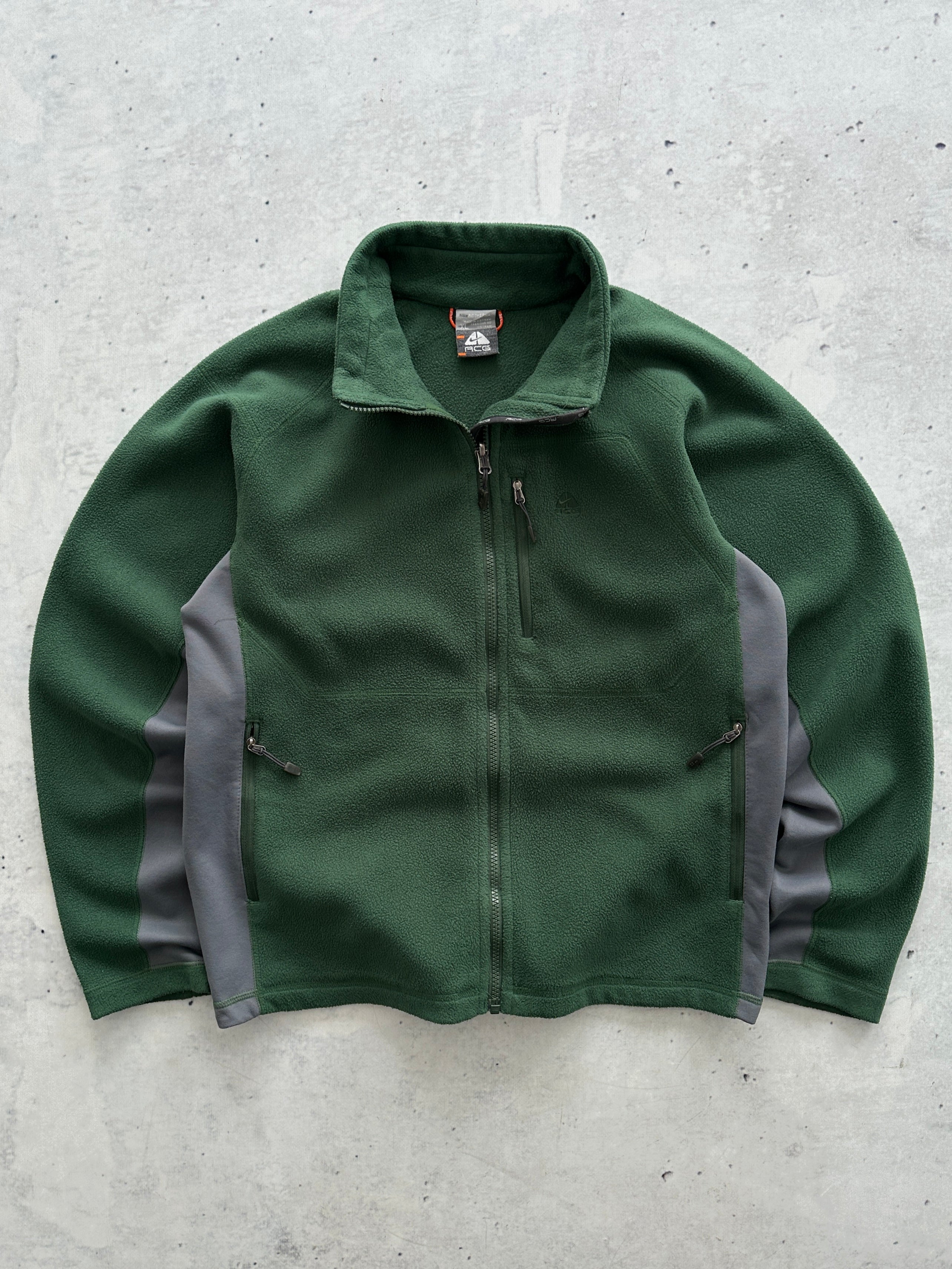 00's Nike ACG Therma-Fit Zip Up Fleece (Women's L)