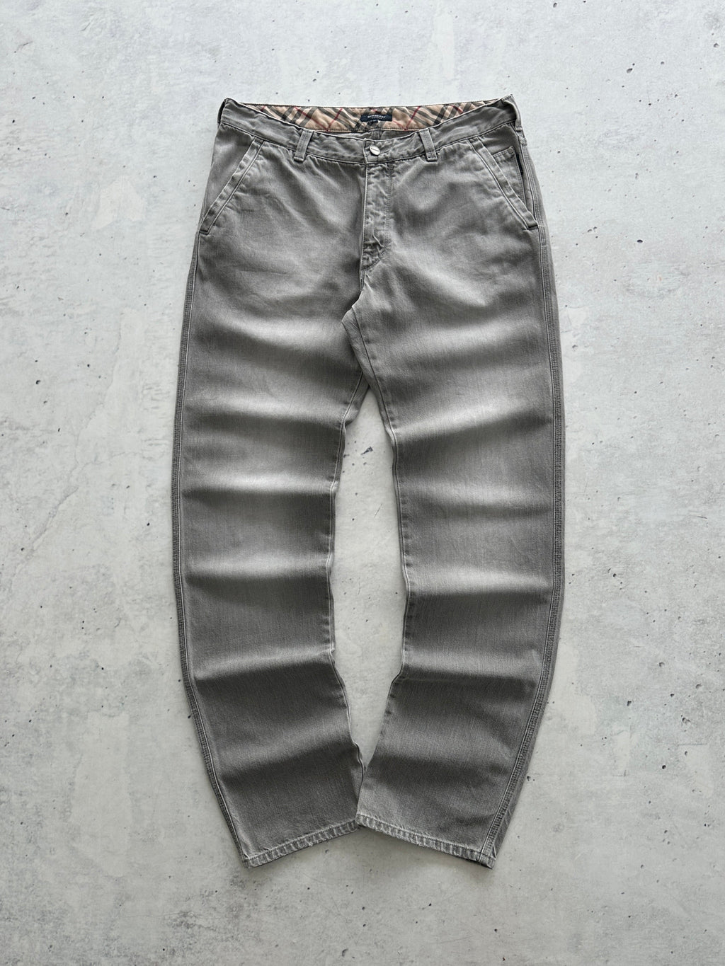 00's Burberry Straight Fit Denim Jeans (W36 x L34)