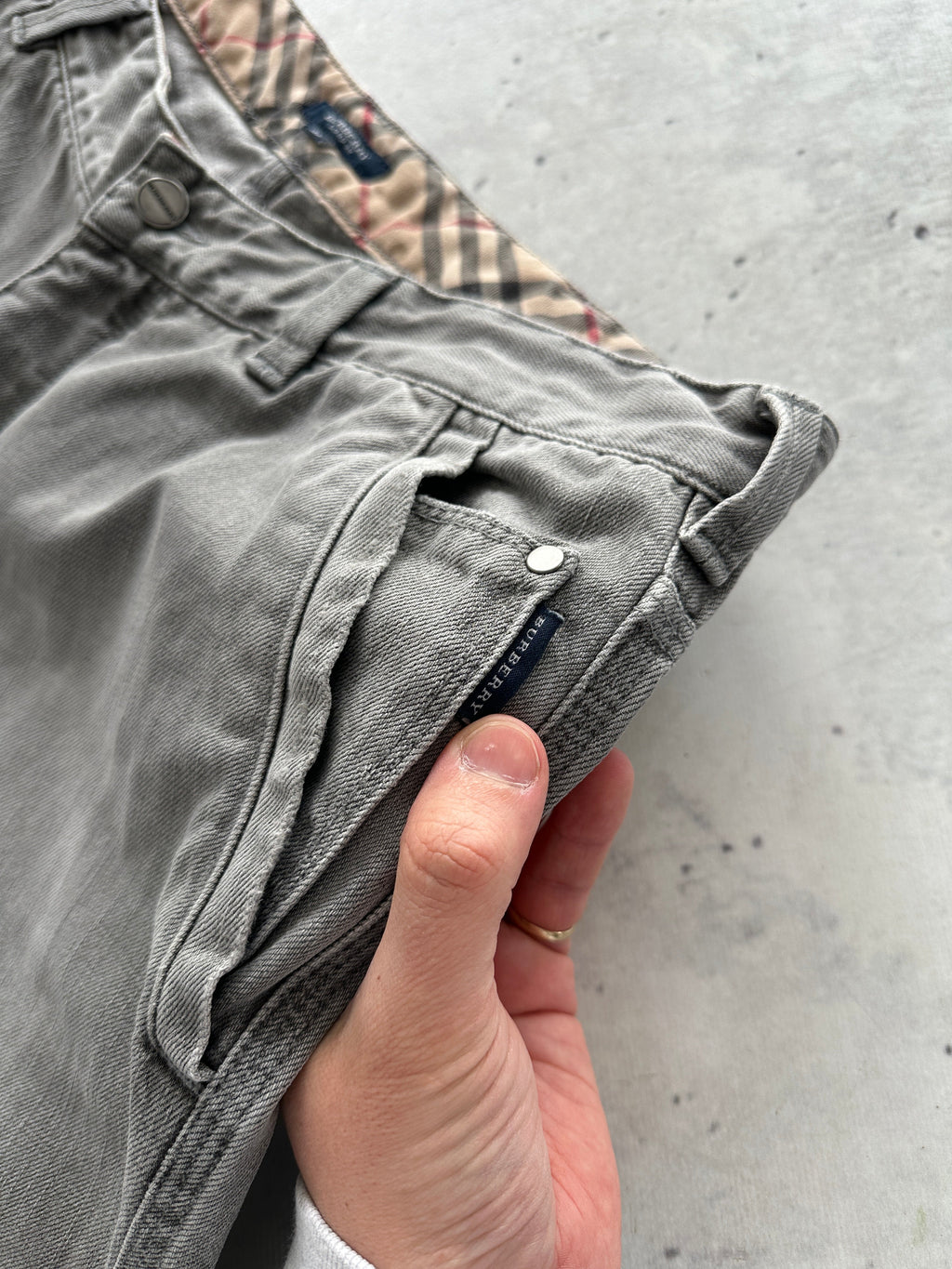 00's Burberry Straight Fit Denim Jeans (W36 x L34)