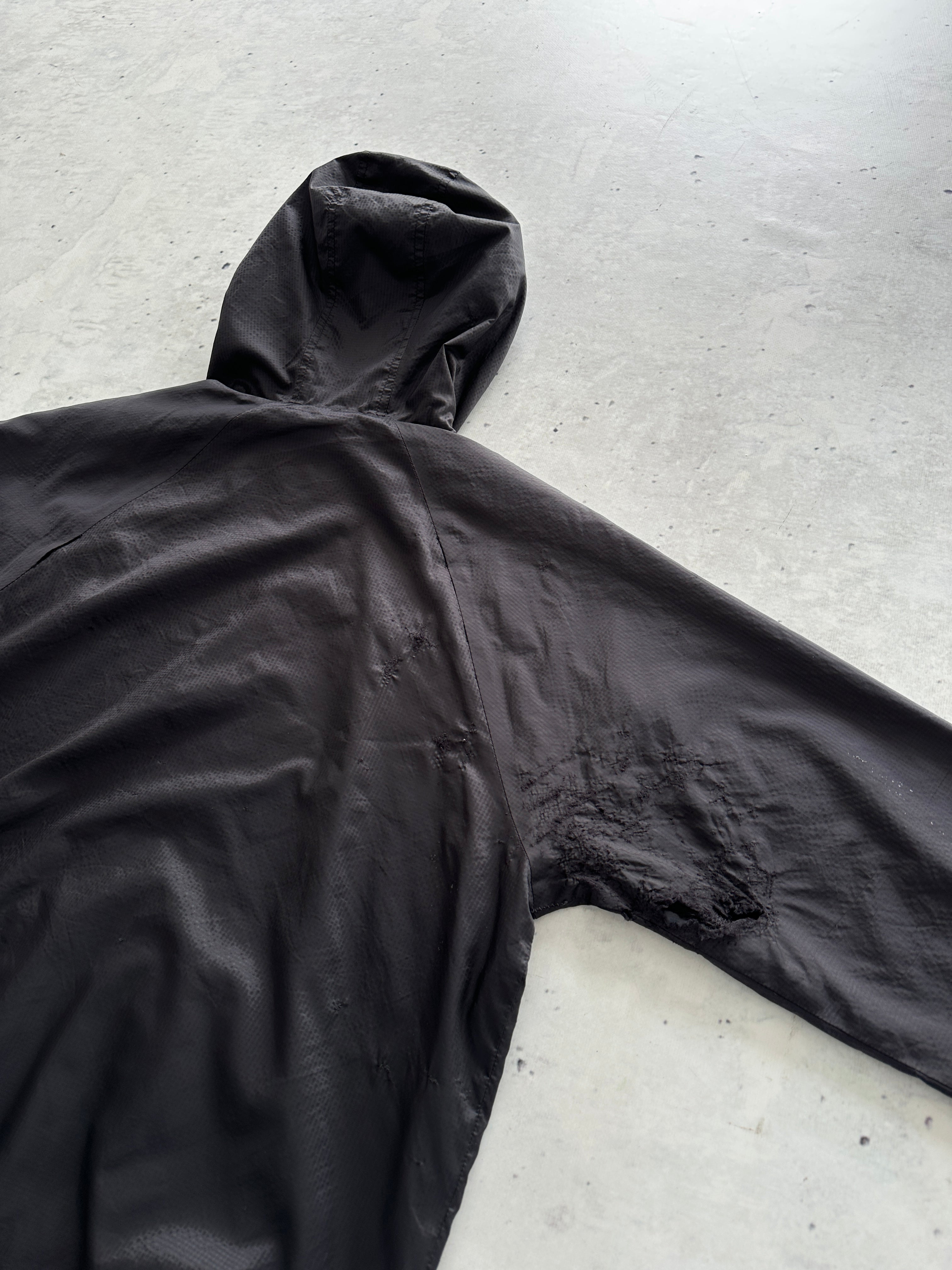 00's Oakley Asymmetrical Zip Pullover Windbreaker Jacket (M)