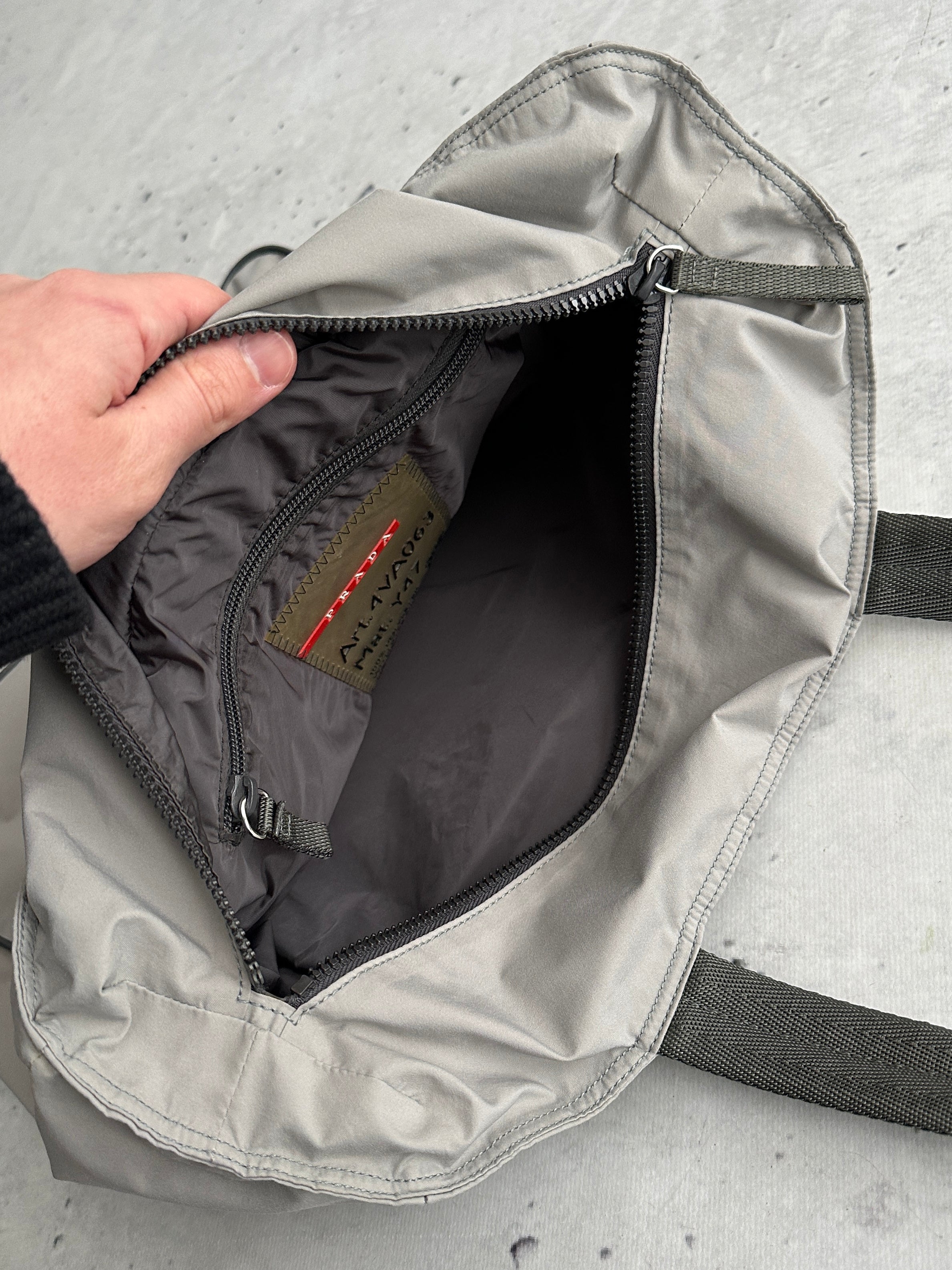 00's Prada Sport Nylon Tote Bag (One Size)