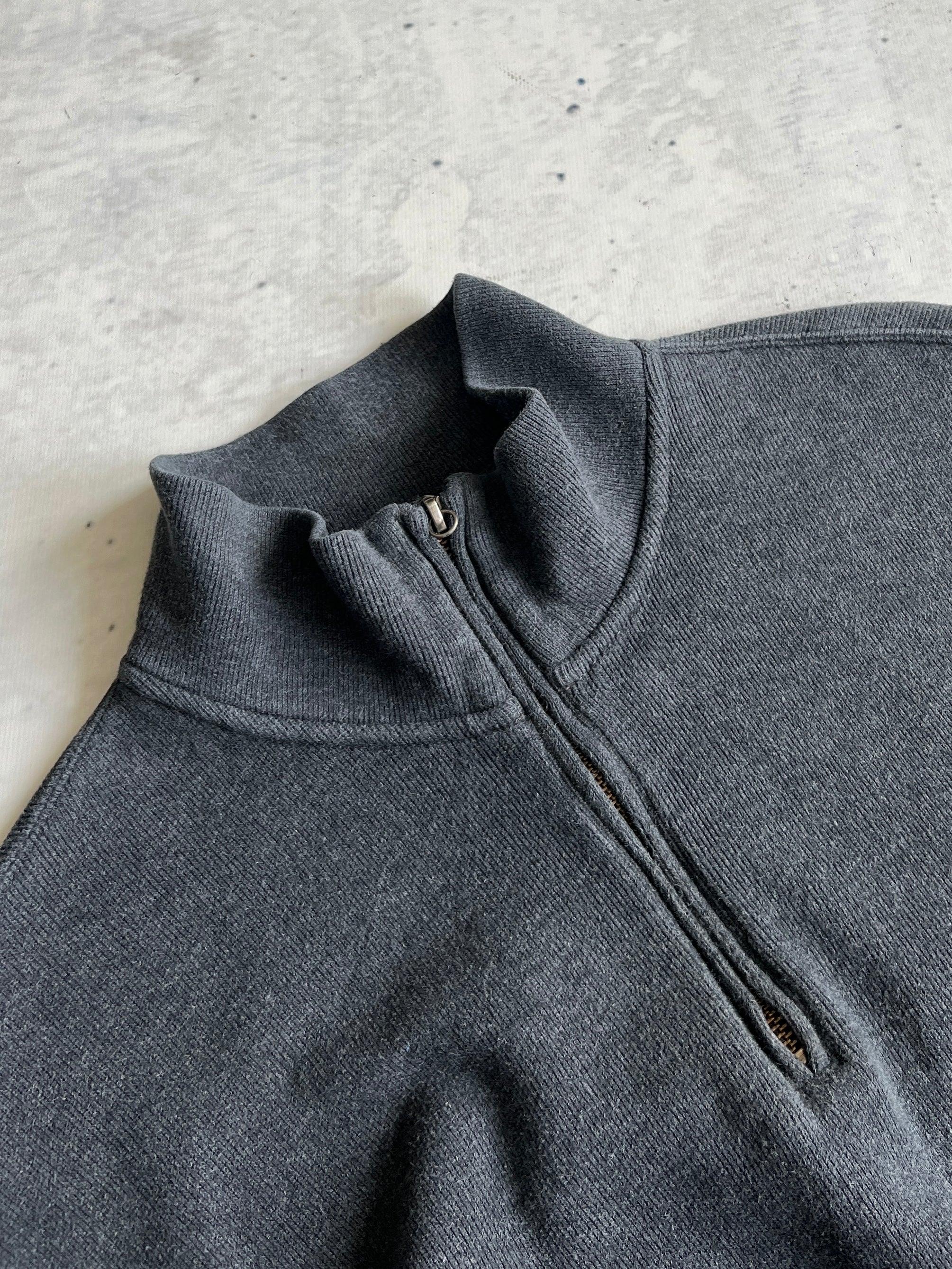 Ralph Lauren Ribbed 1/4 Zip Jumper (XL)