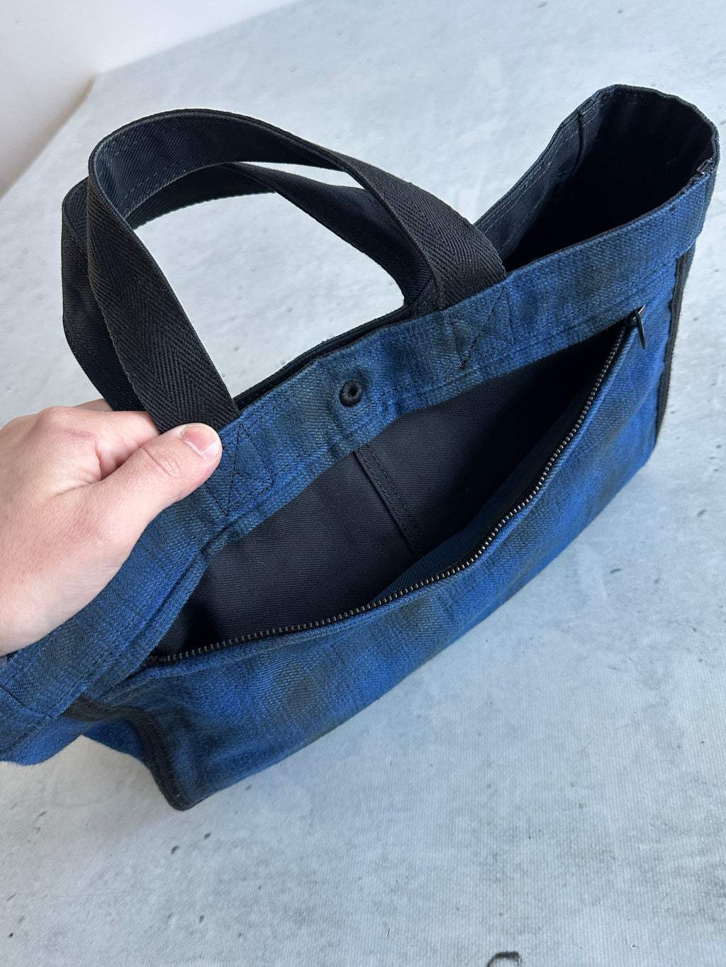 Porter Yoshida & Co. Plaid Tote Bag (One Size)