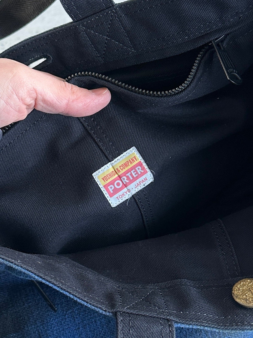 Porter Yoshida & Co. Plaid Tote Bag (One Size)