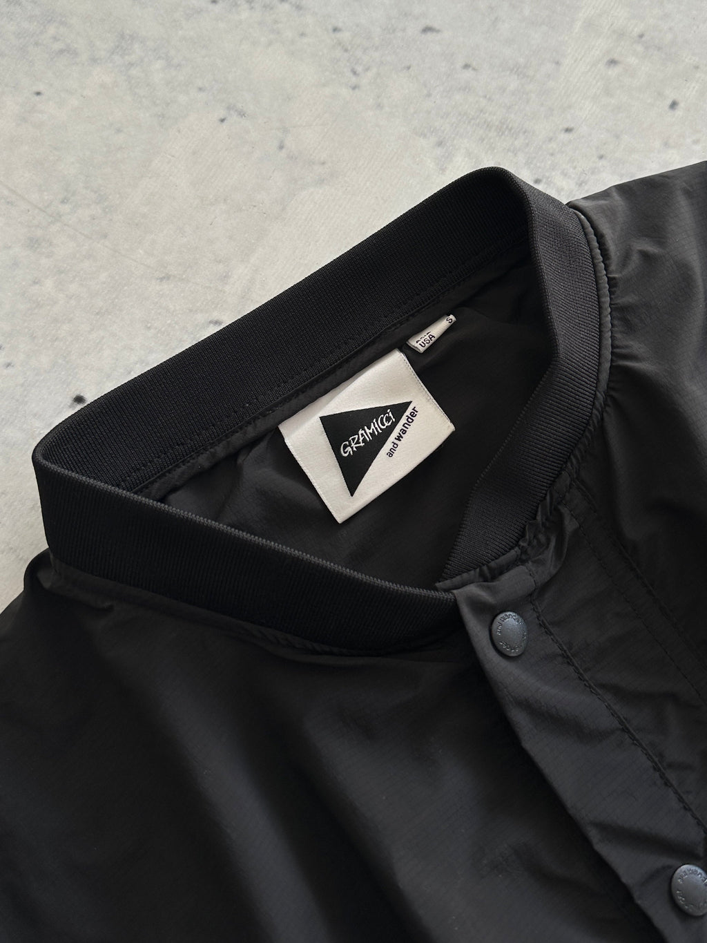 Gramicci x And Wander Reflective Patchwork Wind T Shirt (M)