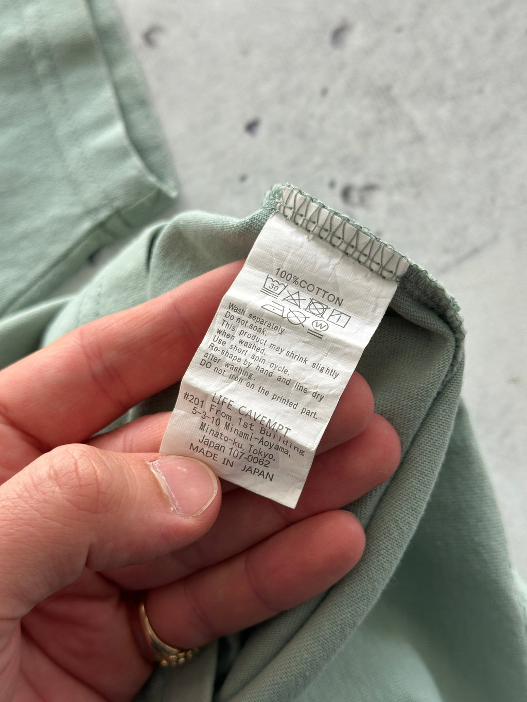 Cav Empt Overdyed Concentric T Shirt (M)
