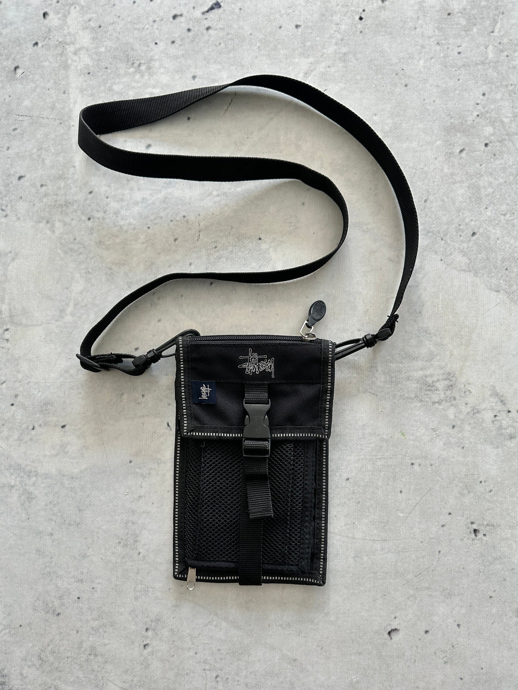 90's Stussy Travel Pouch / Crossbody Bag (One Size)