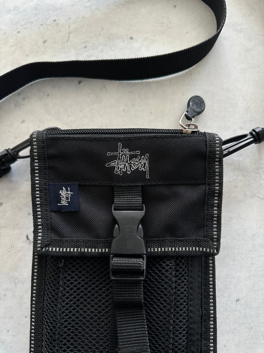 90's Stussy Travel Pouch / Crossbody Bag (One Size)