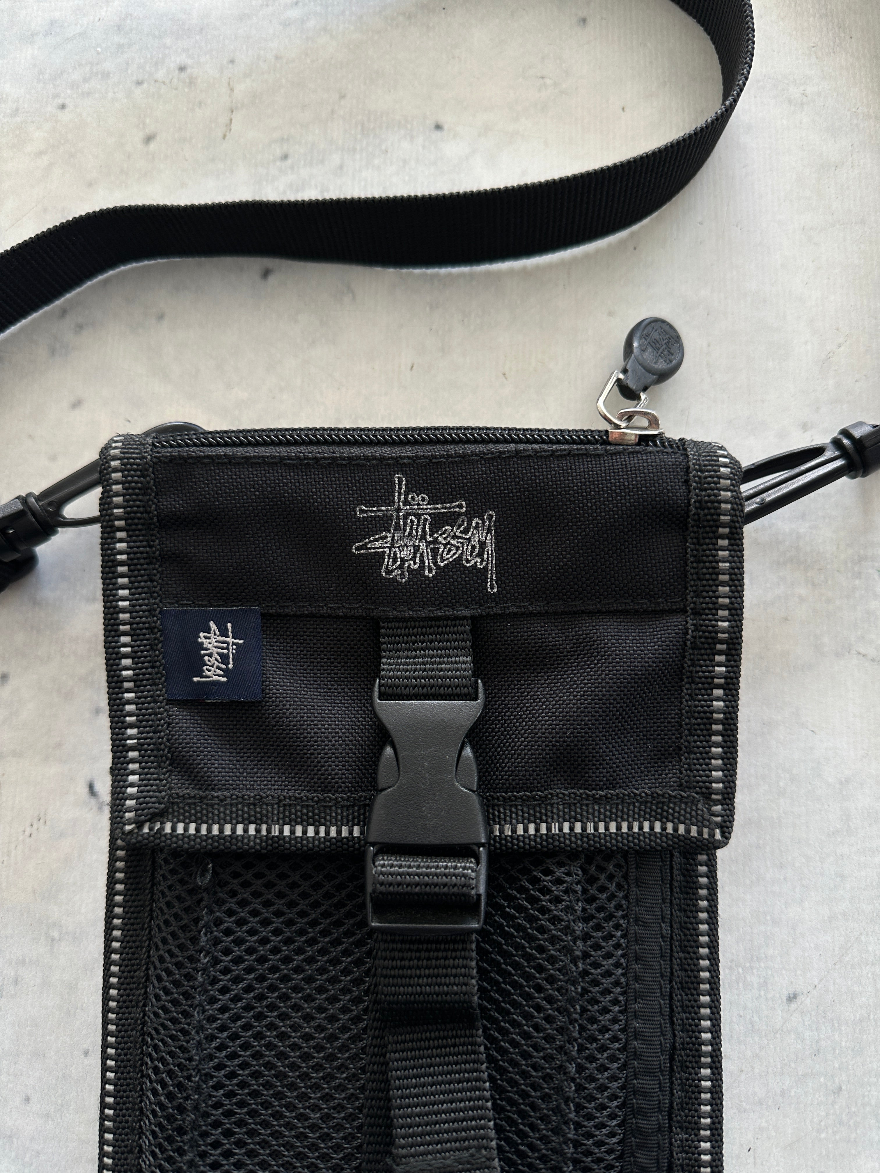 90's Stussy Travel Pouch / Crossbody Bag (One Size)