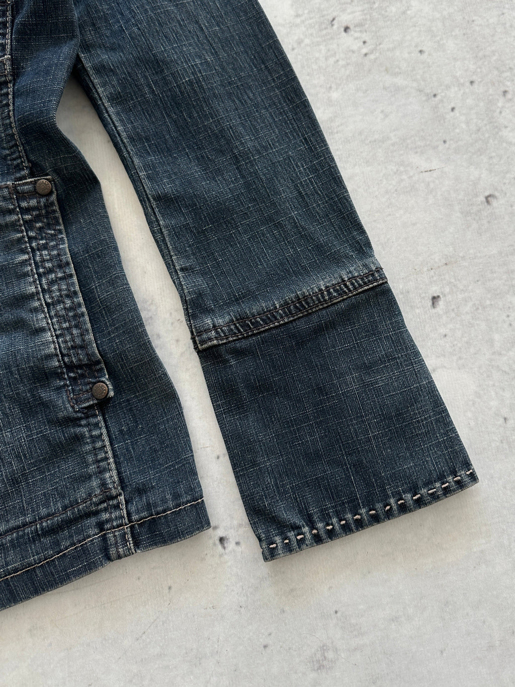 Marithé Francois Girbaud Denim Jacket (Women's XS)