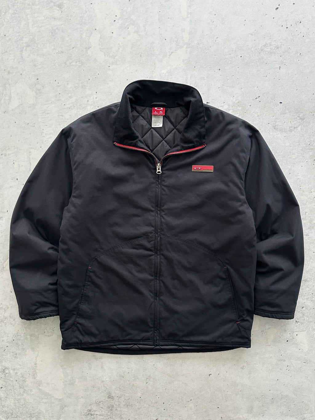90's Oakley Zip Up Padded Jacket (L)