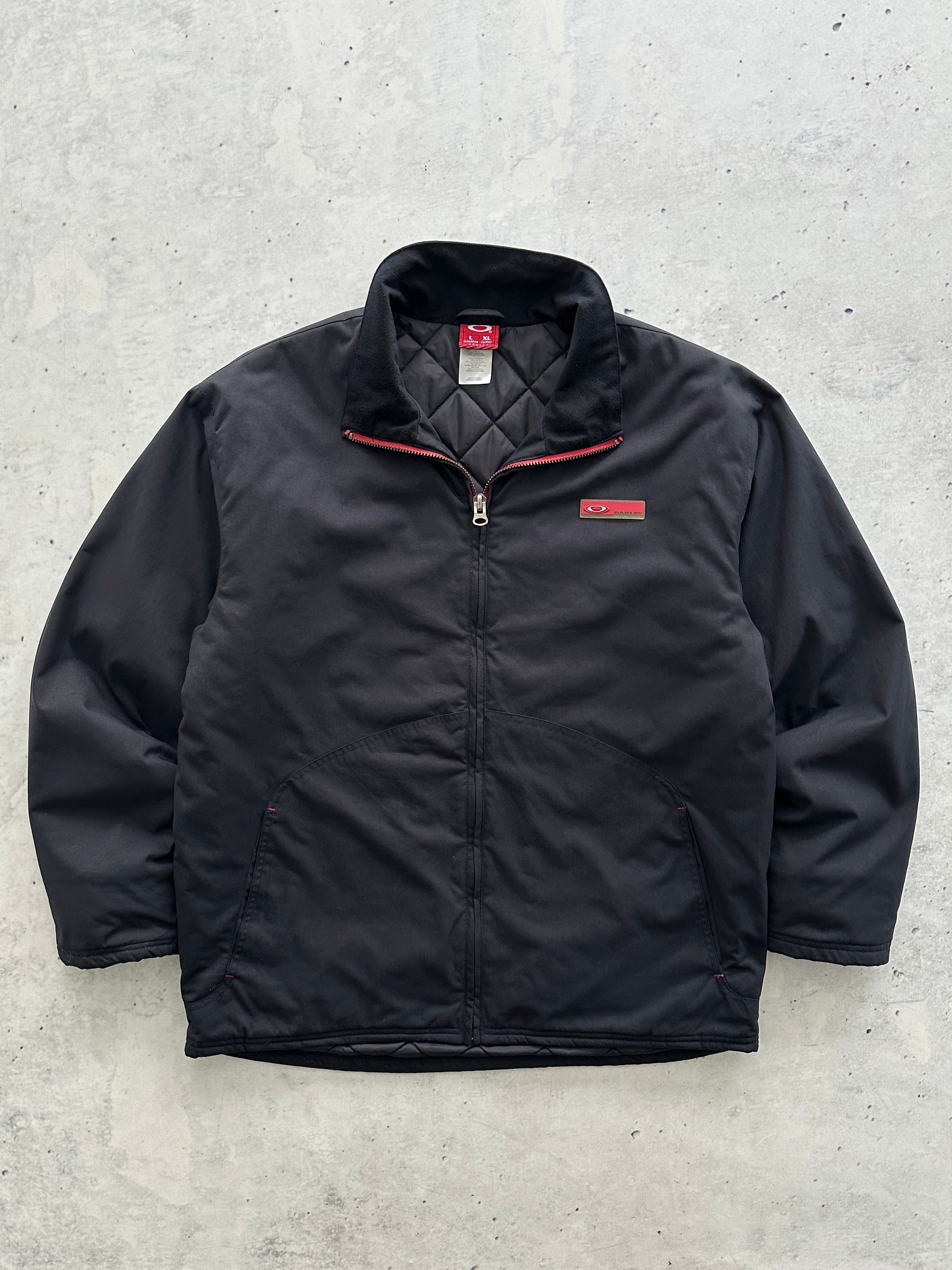 90's Oakley Zip Up Padded Jacket (L)