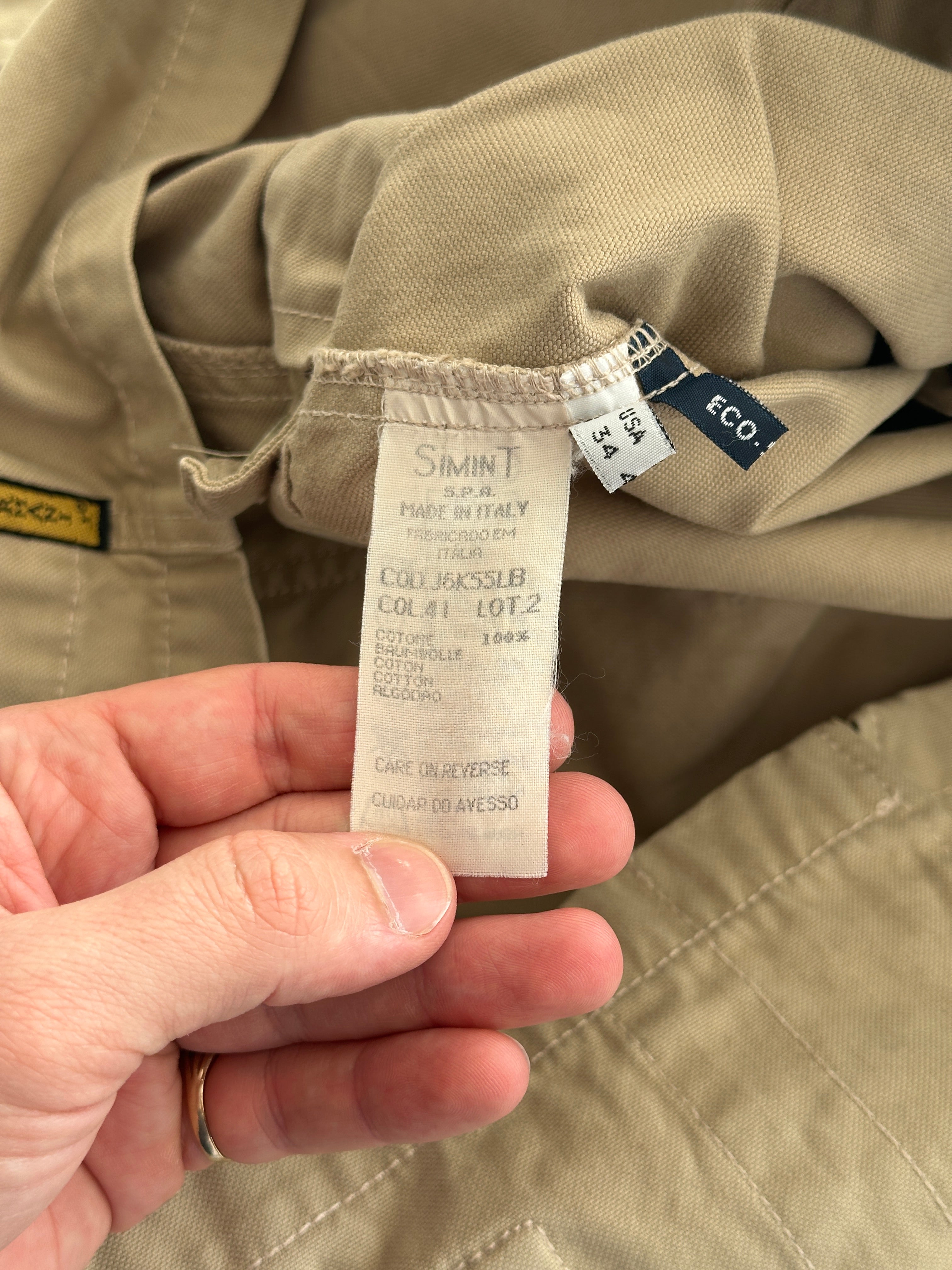 90’s Armani Jeans Utility heavy Canvas Jacket (XL)