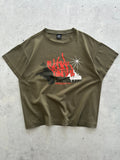 Vintage Stussy Writer Gang T Shirt (S)