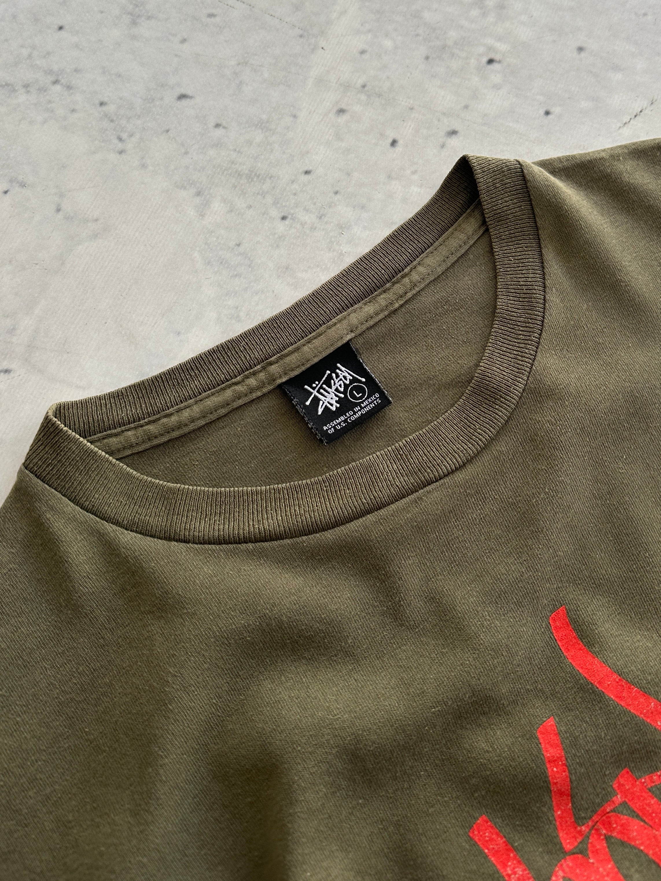 Vintage Stussy Writer Gang T Shirt (S)