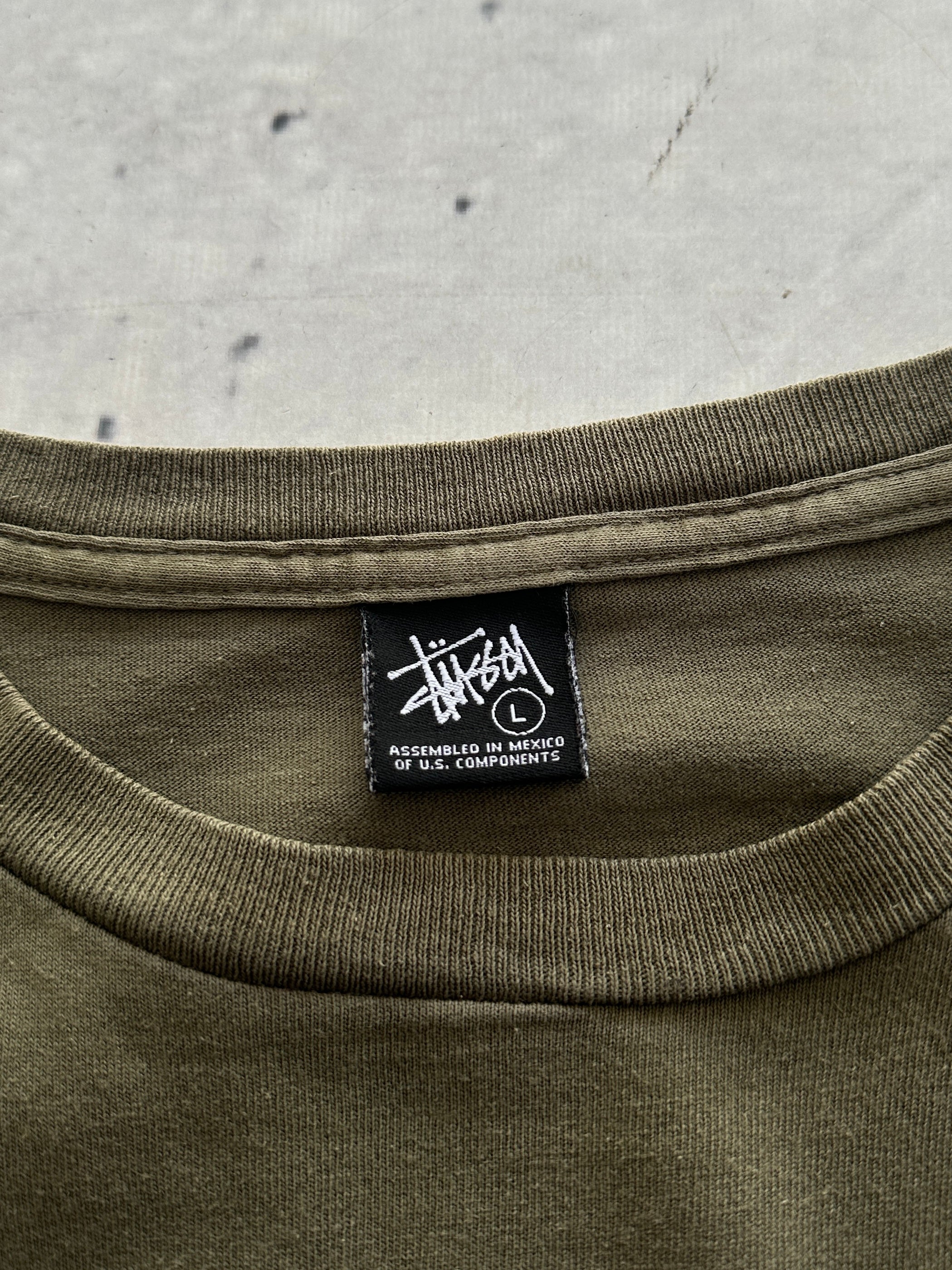 Vintage Stussy Writer Gang T Shirt (S)