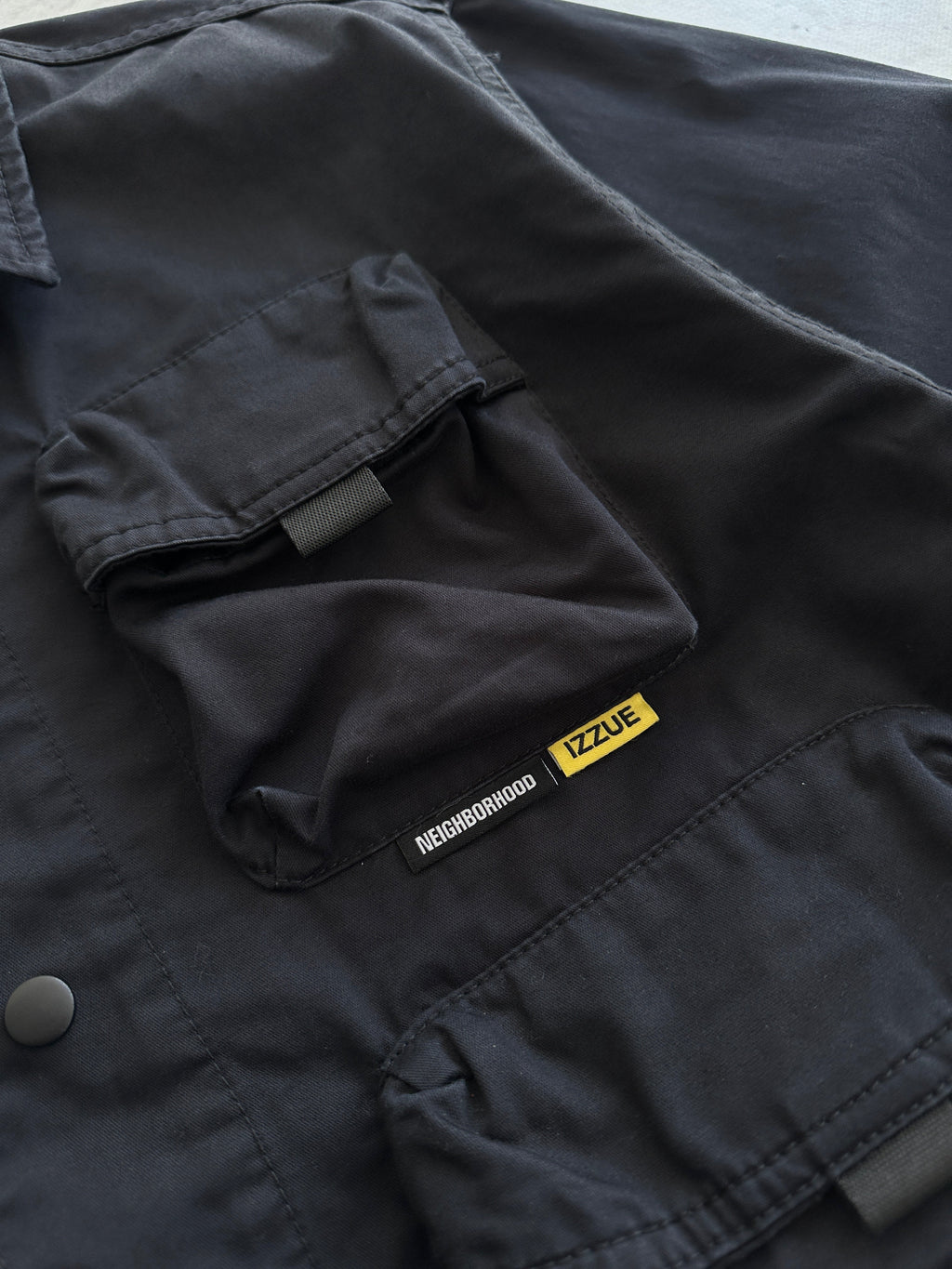 Neighborhood x NHIZ izzue Multi Pocket Shirt (L)
