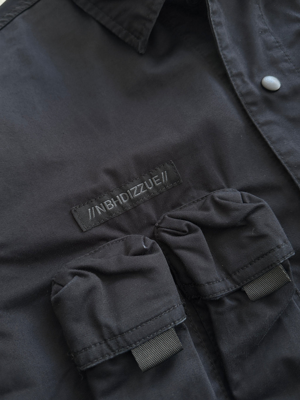 Neighborhood x NHIZ izzue Multi Pocket Shirt (L)