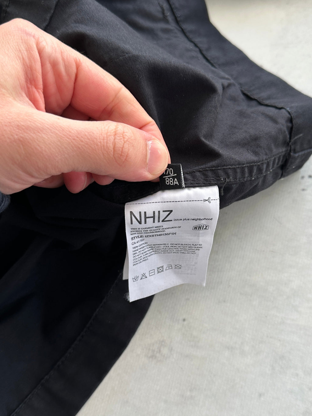 Neighborhood x NHIZ izzue Multi Pocket Shirt (L)