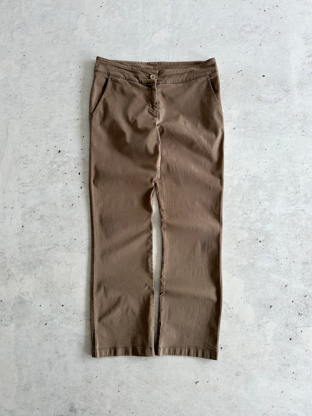 00's Prada Sport Low Waist Trousers (Women's XS/S)