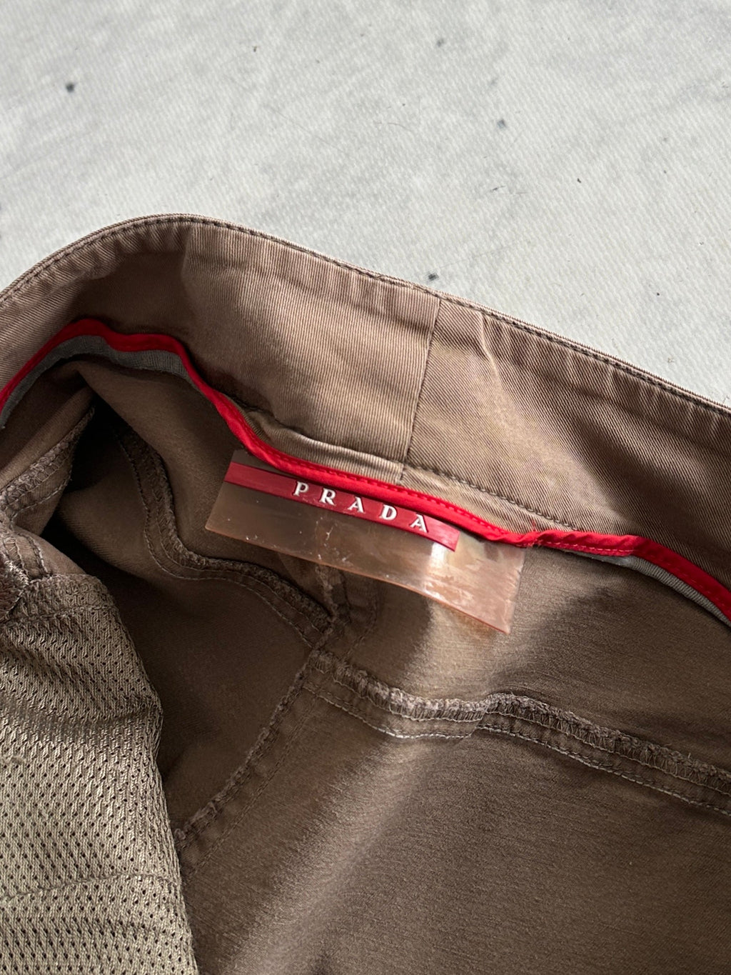 00's Prada Sport Low Waist Trousers (Women's XS/S)