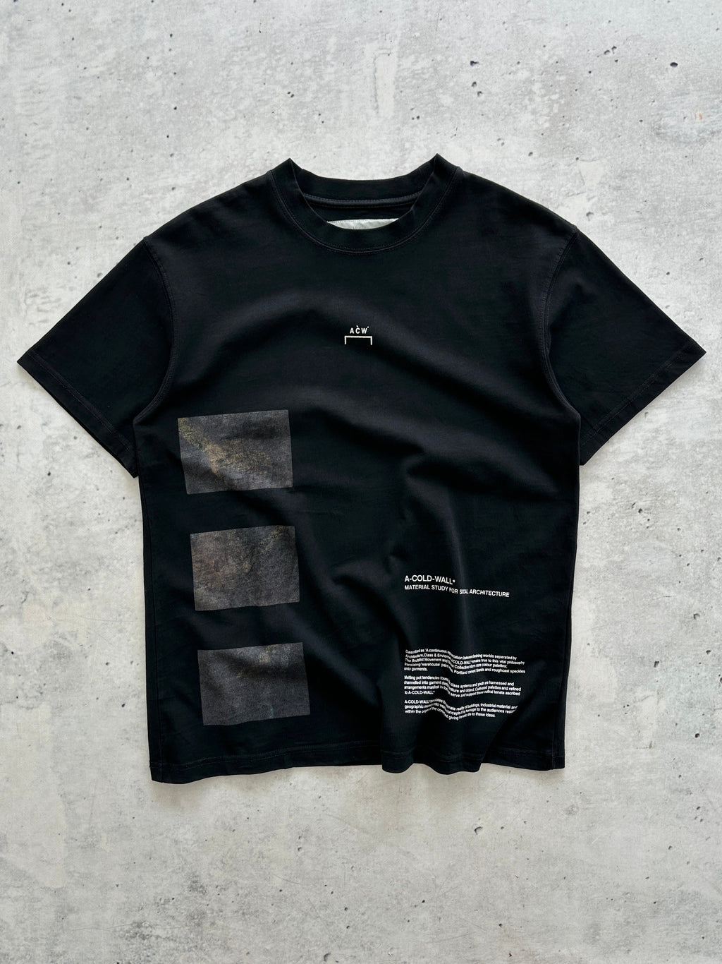 A Cold Wall Graphic Print T Shirt (M)