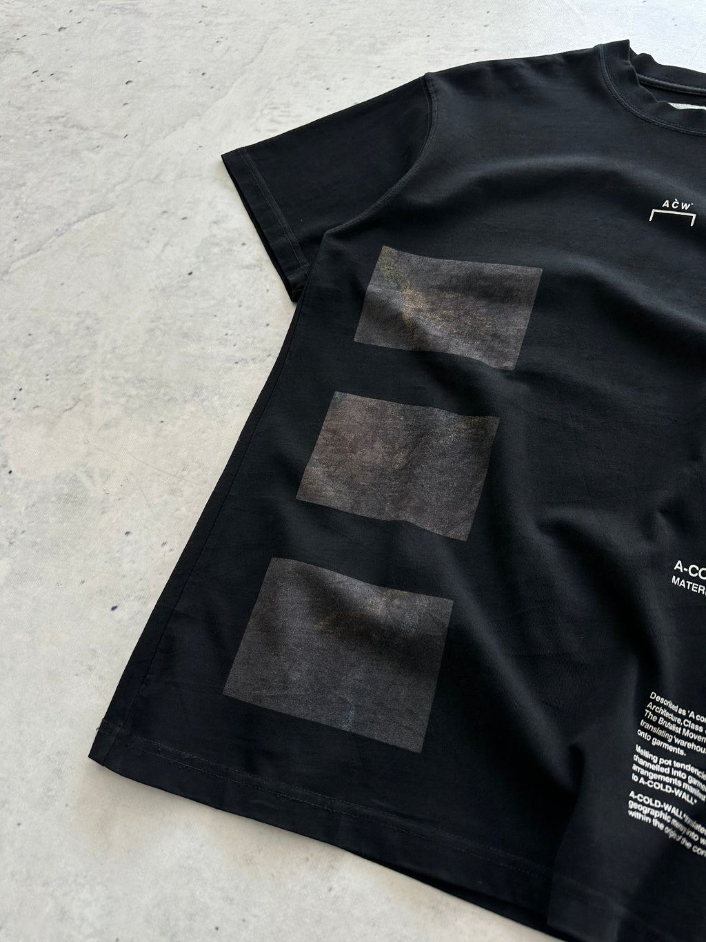 A Cold Wall Graphic Print T Shirt (M)