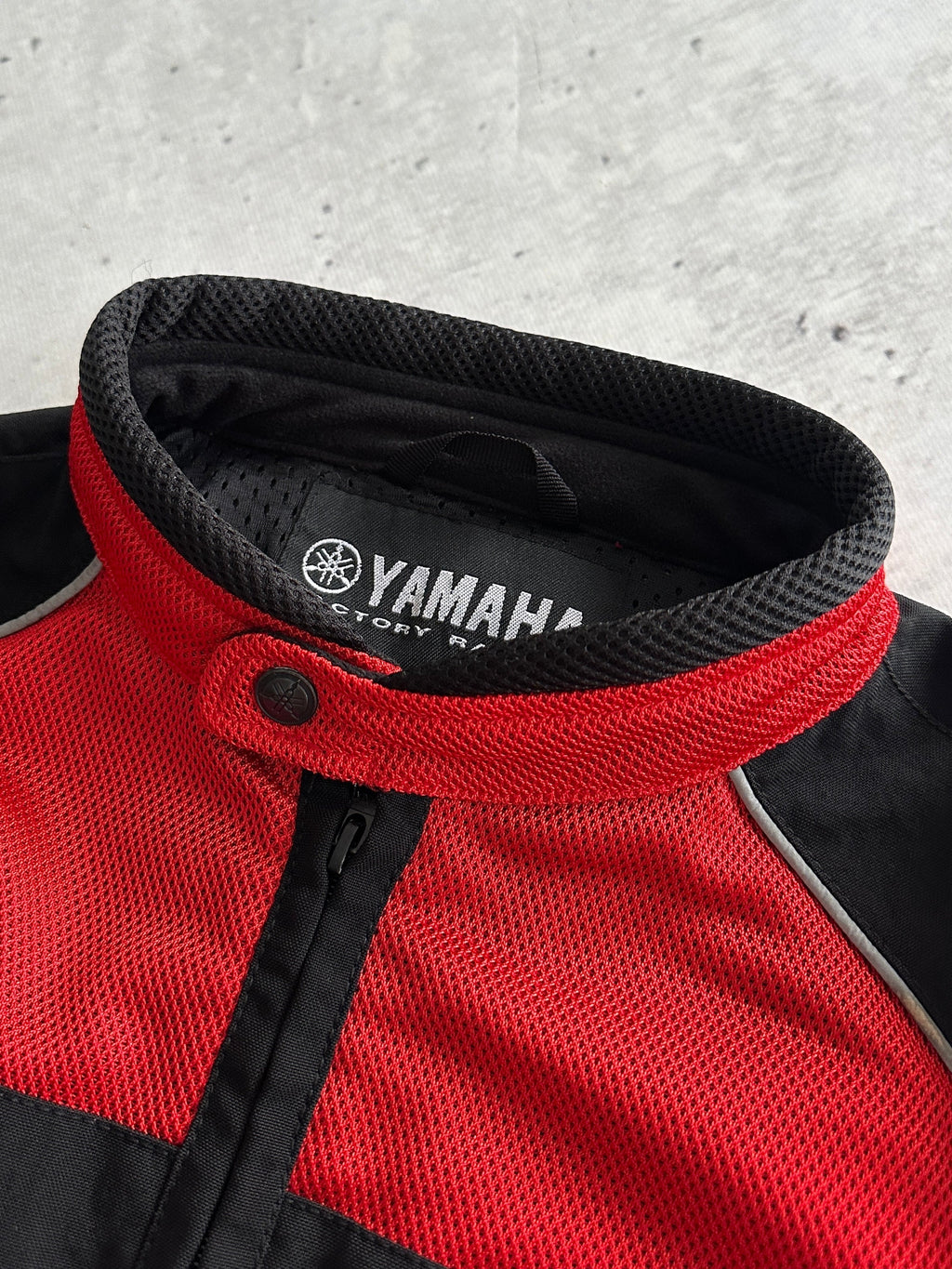 Vintage Yamaha Mesh Zip Up Motorcycle Jacket (S)