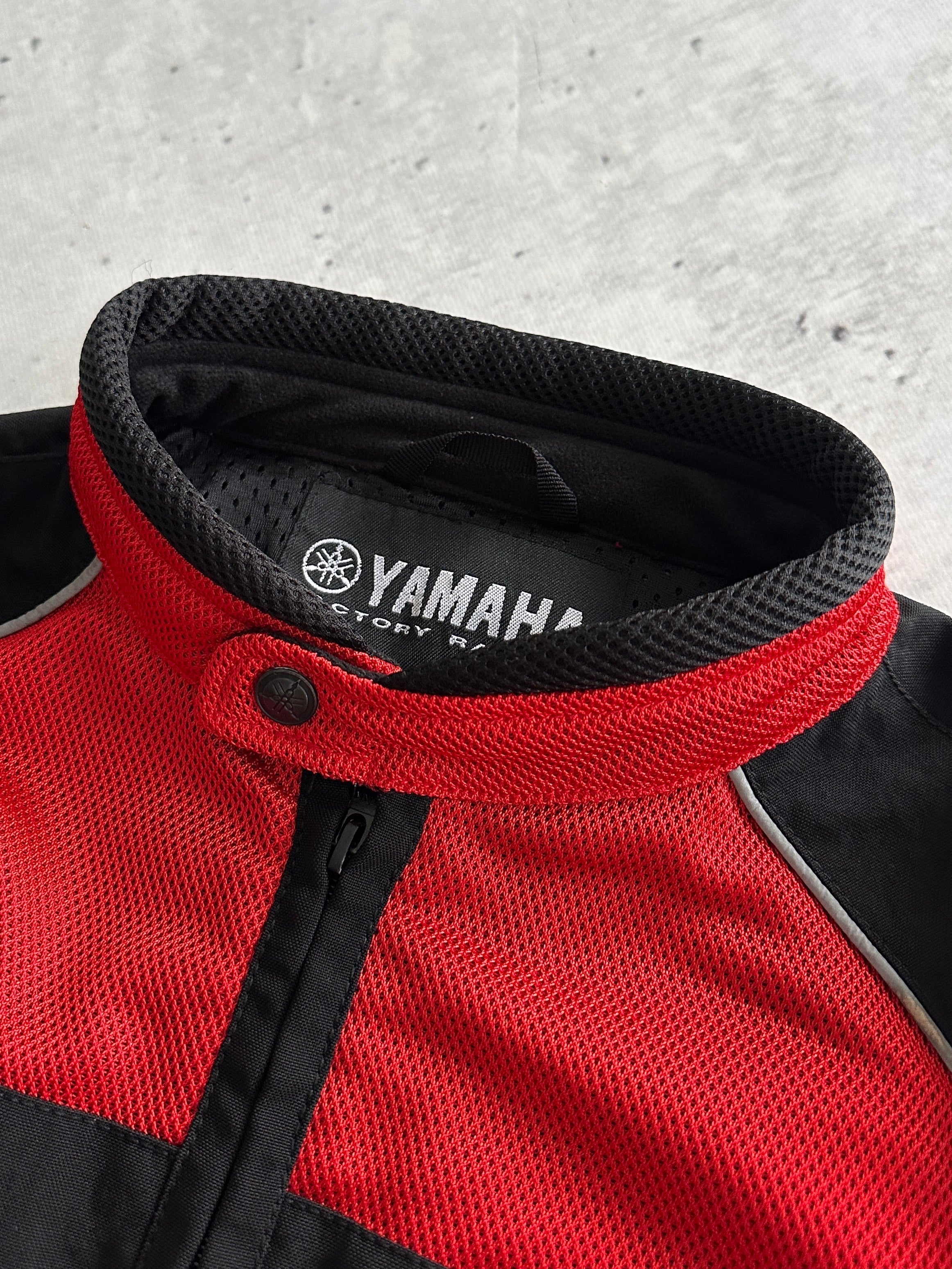 Vintage Yamaha Mesh Zip Up Motorcycle Jacket (S)