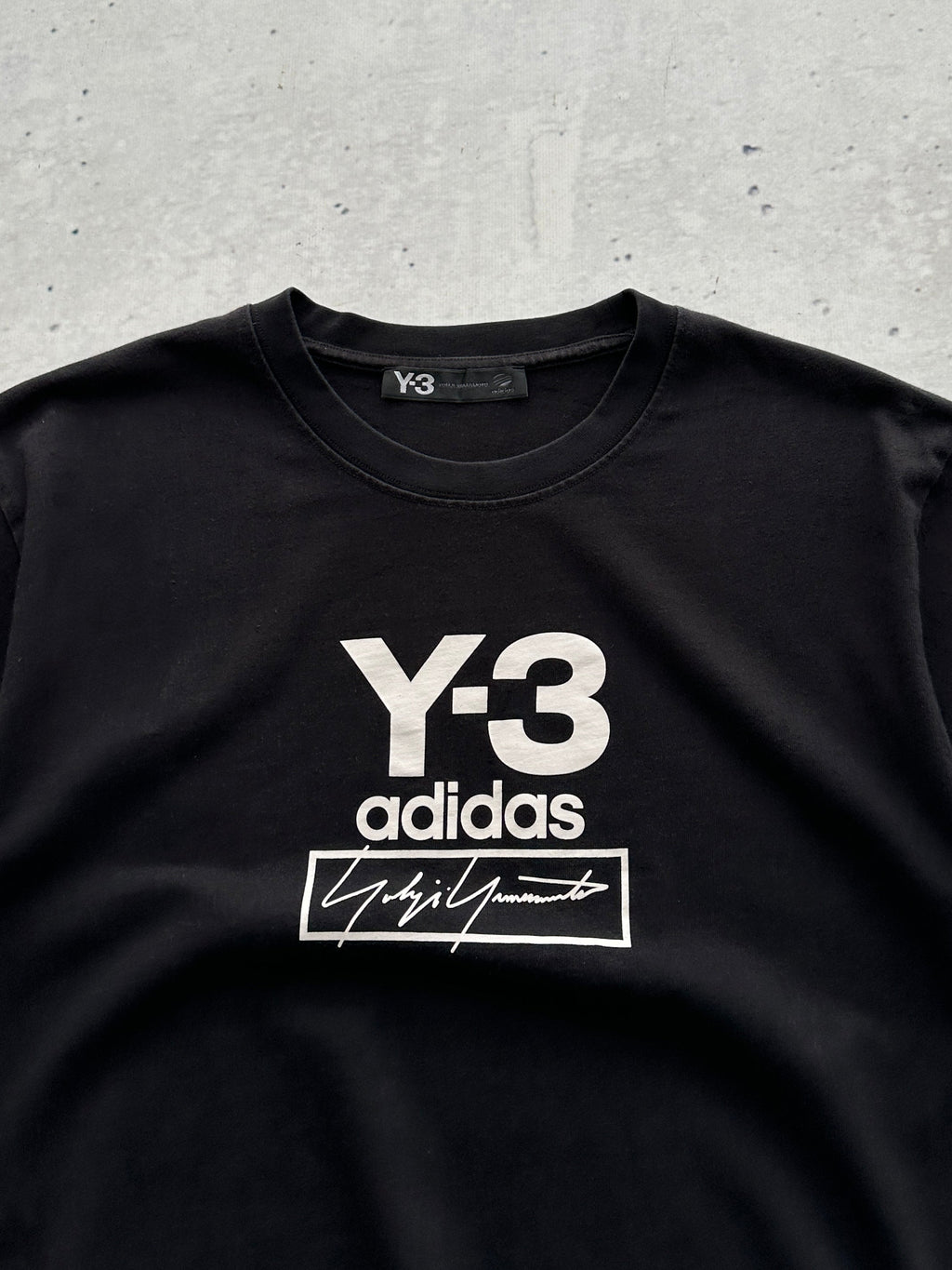 Y-3 Yohji Yamamoto Adidas Heavyweight T Shirt (M)