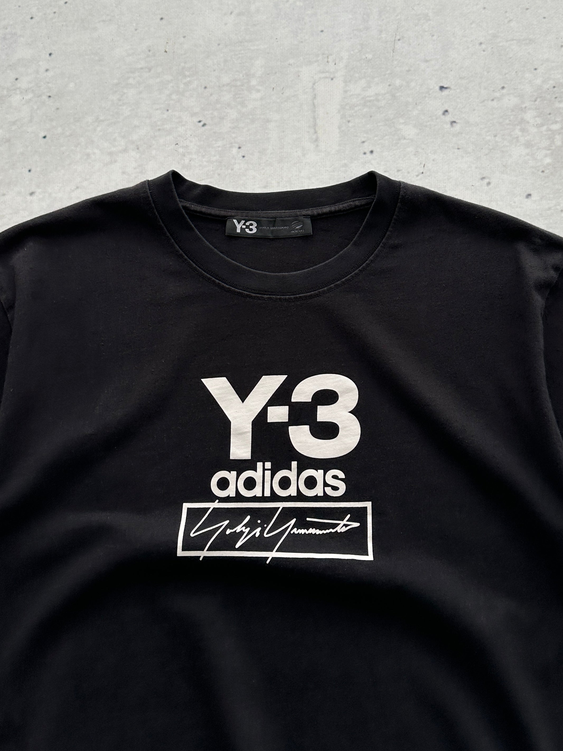 Y-3 Yohji Yamamoto Adidas Heavyweight T Shirt (M)