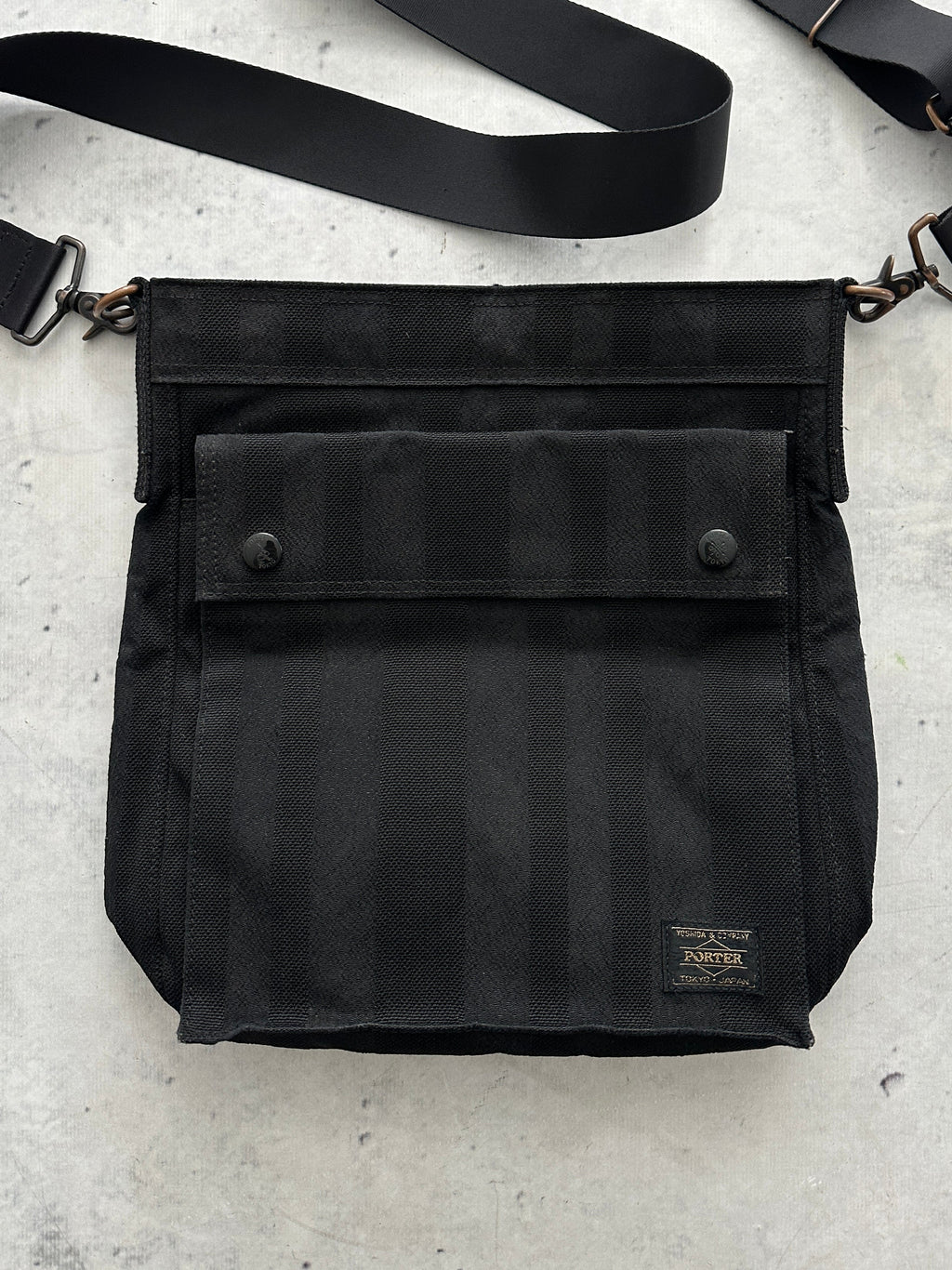 Porter Yoshida & Co. Stripe Shoulder / Crossbody Bag (One Size)
