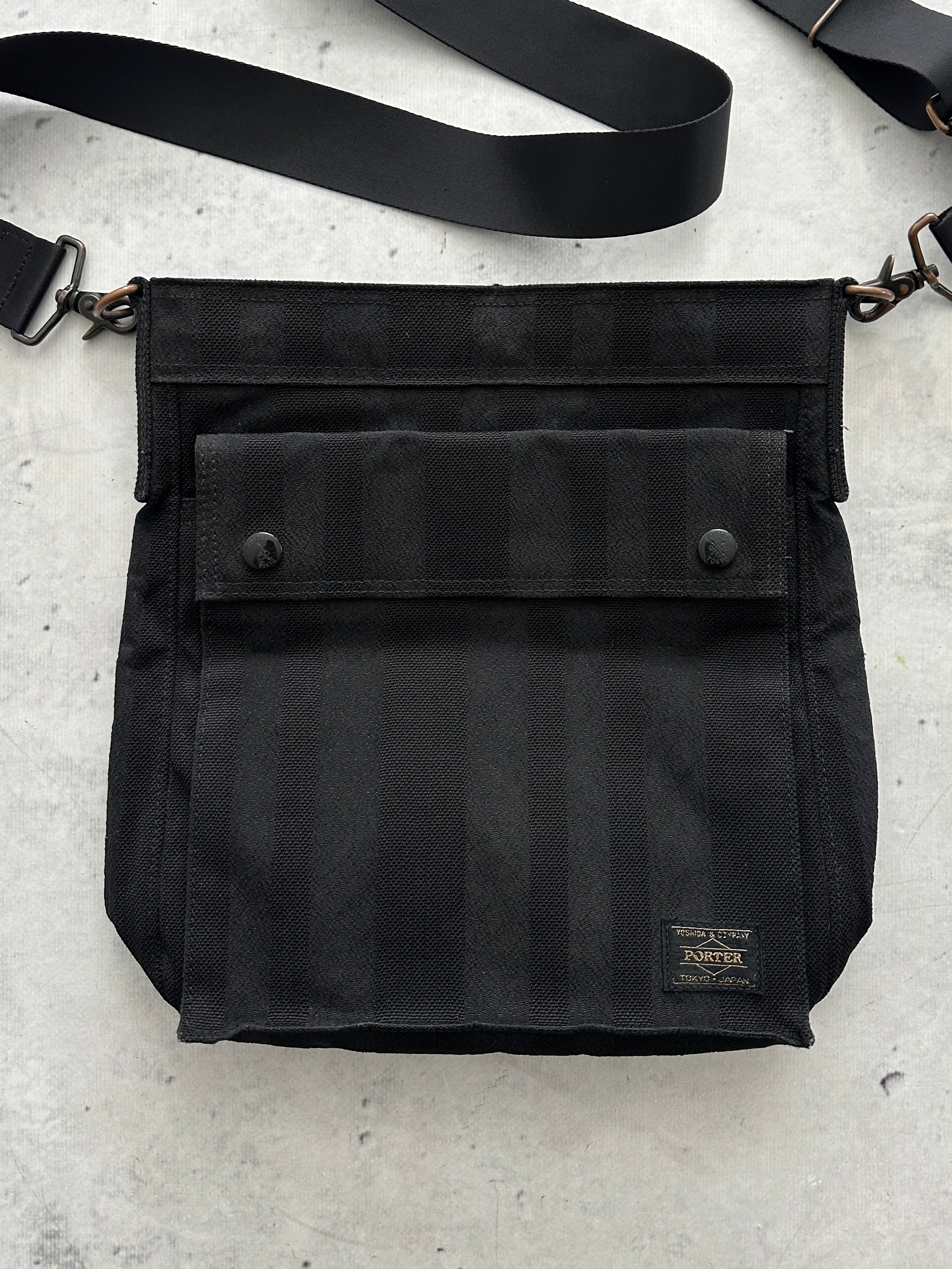 Porter Yoshida & Co. Stripe Shoulder / Crossbody Bag (One Size)