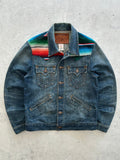 True Religion Johnny Baja Western Trucker Denim Jacket (M)