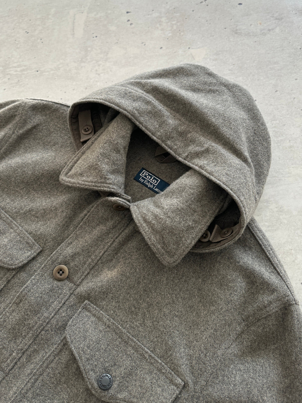 Ralph Lauren Wool Blend Mackinaw Jacket (L)