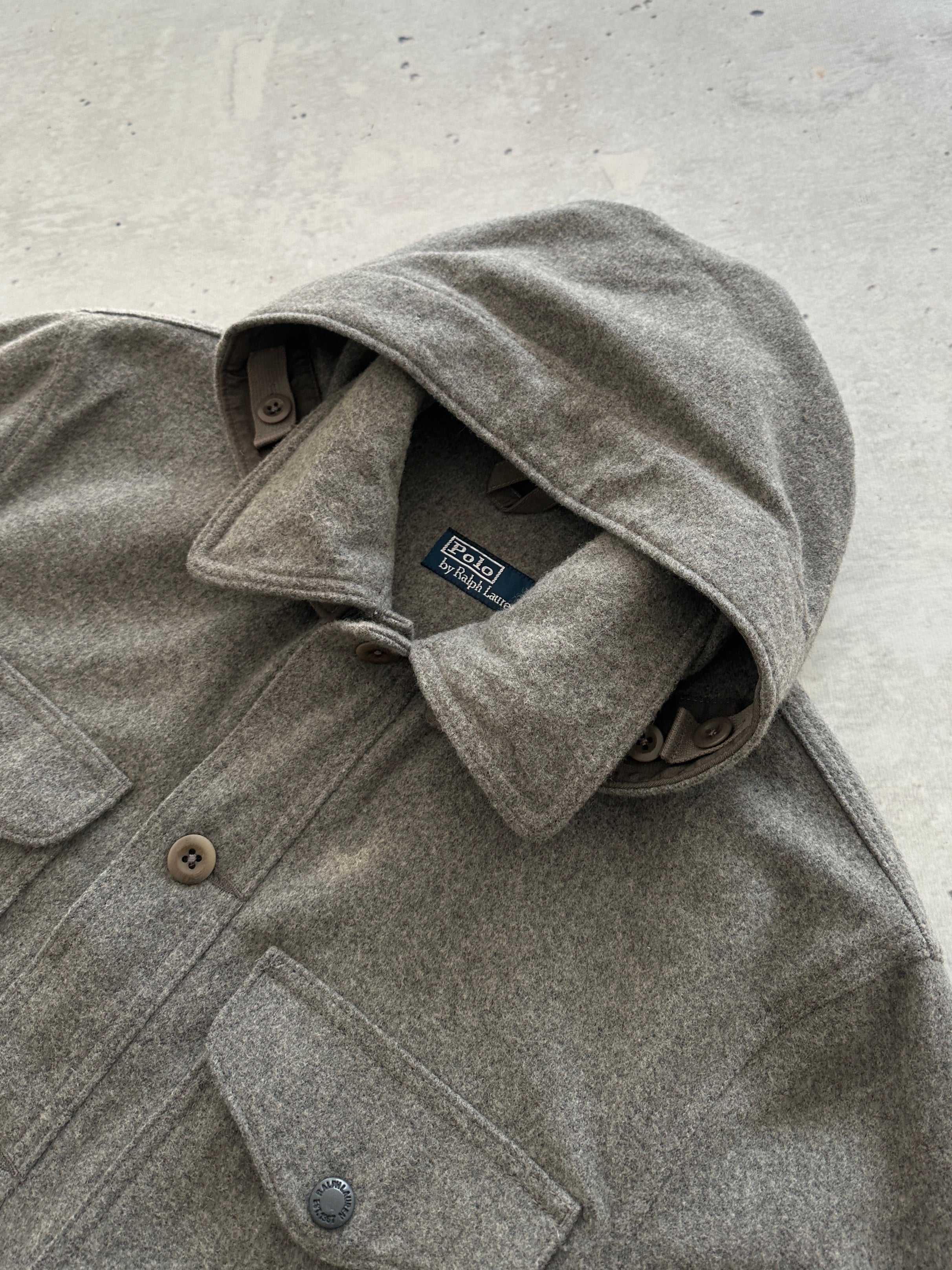 Ralph Lauren Wool Blend Mackinaw Jacket (L)