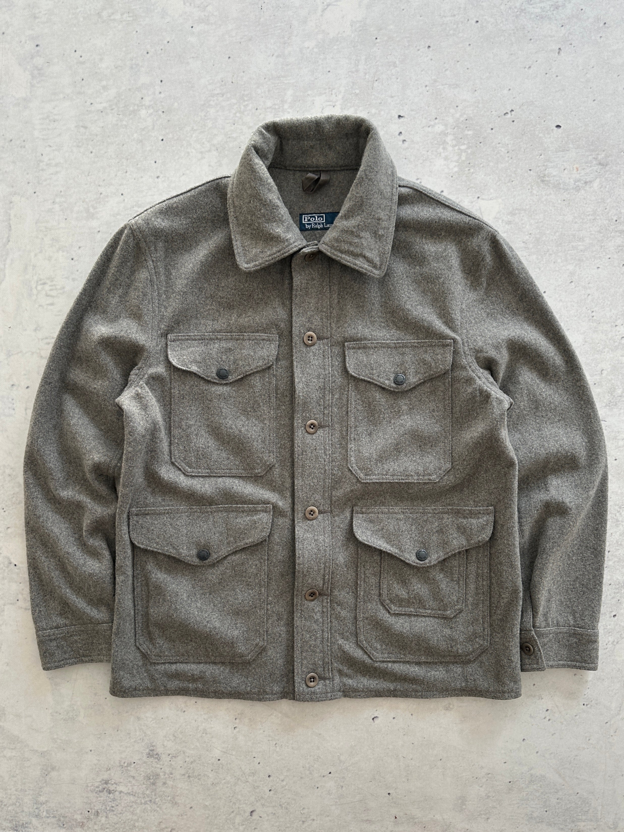 Ralph Lauren Wool Blend Mackinaw Jacket (L)