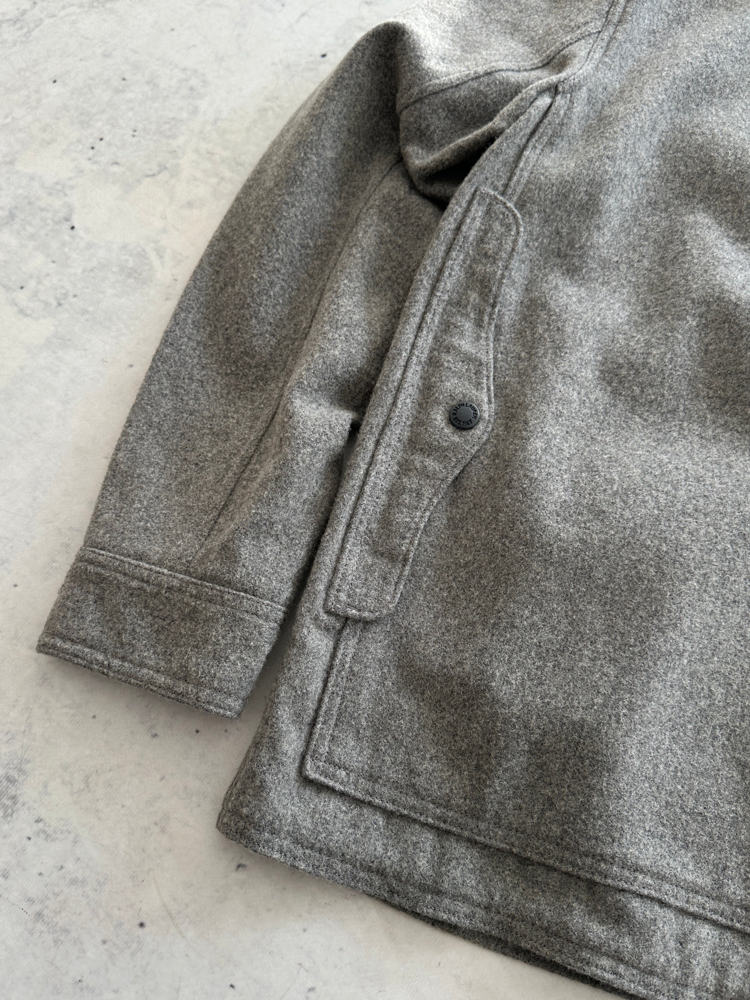 Ralph Lauren Wool Blend Mackinaw Jacket (L)