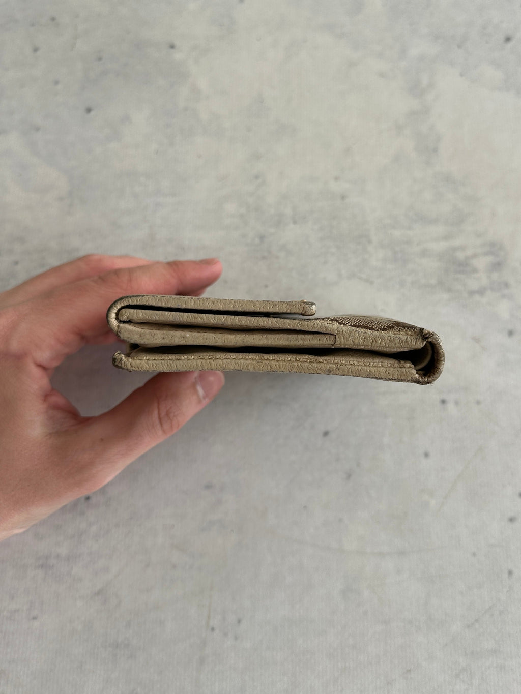 Vintage Gucci GG Canvas Wallet (One Size)