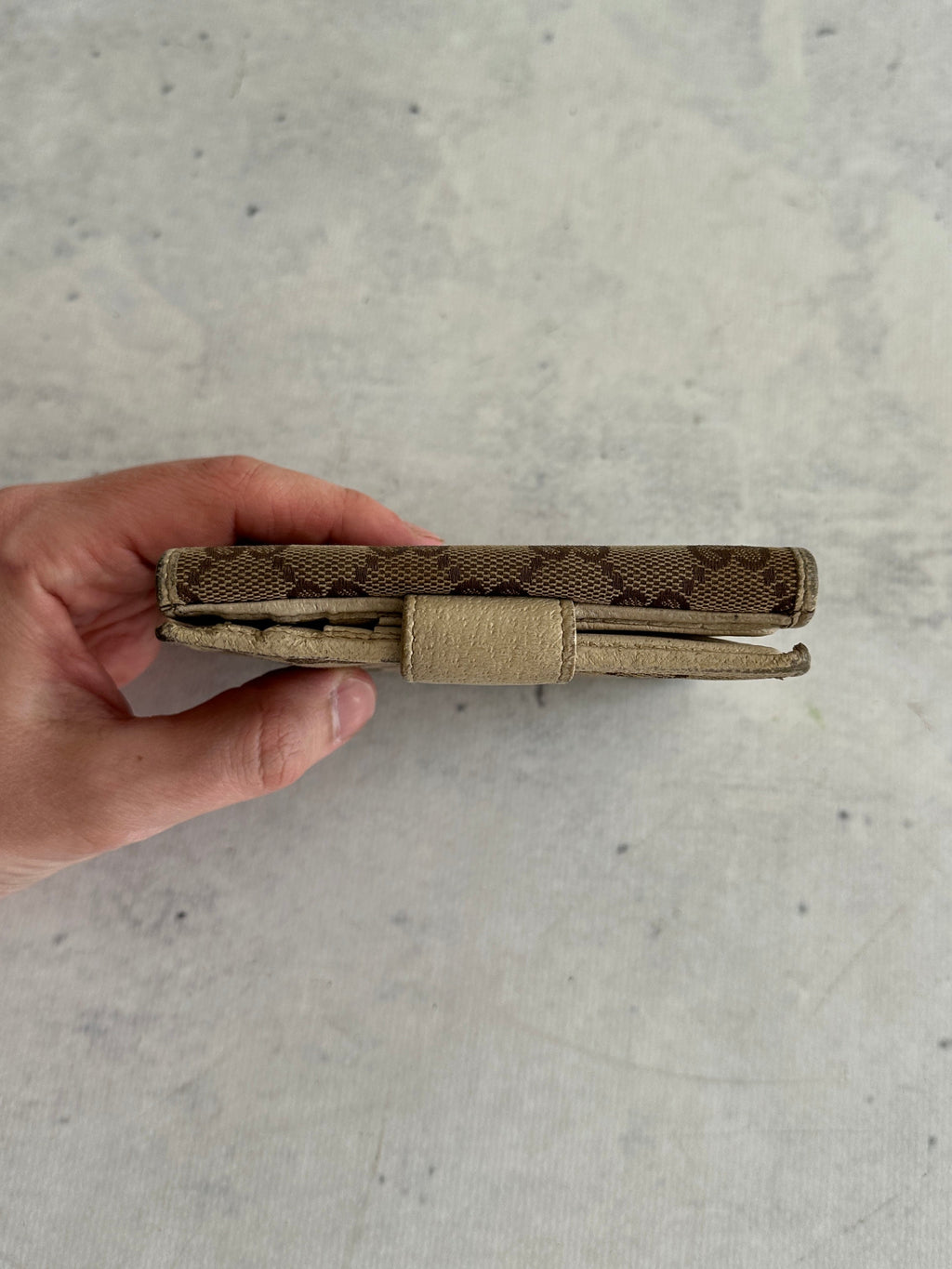 Vintage Gucci GG Canvas Wallet (One Size)