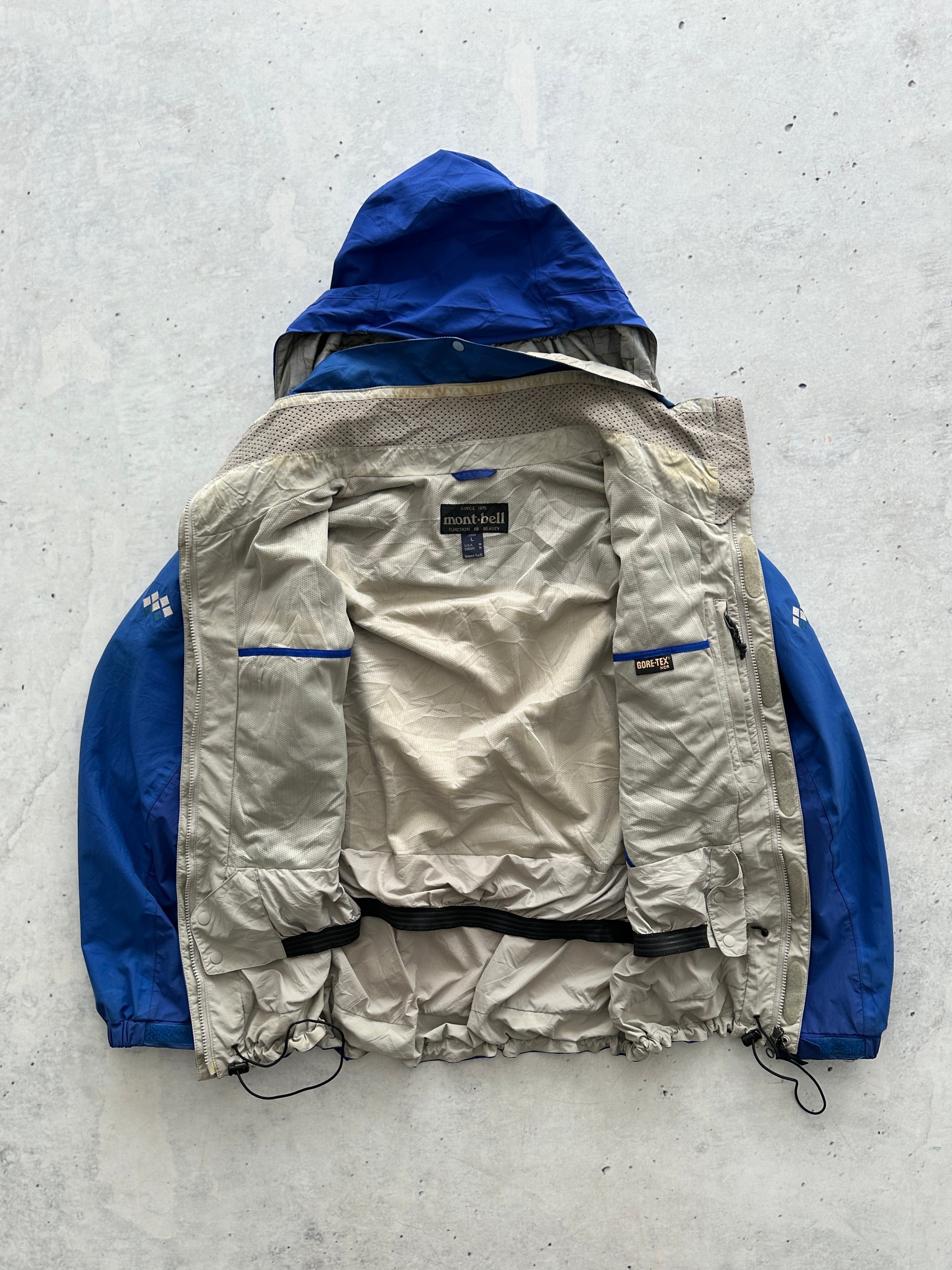 Mont Bell Gore-Tex XCR Zip Up Hooded Jacket (L)