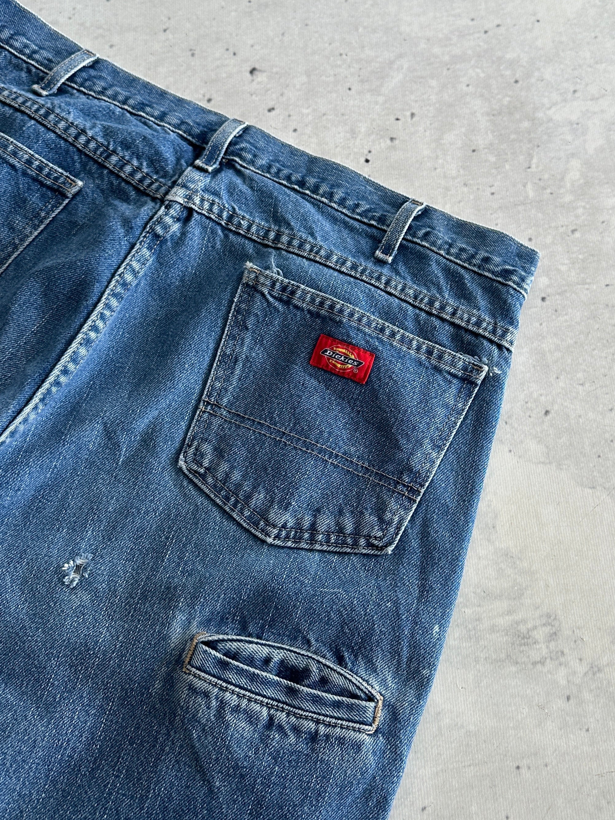 Vintage Dickies thrashed denim Jeans (W36 x L30)