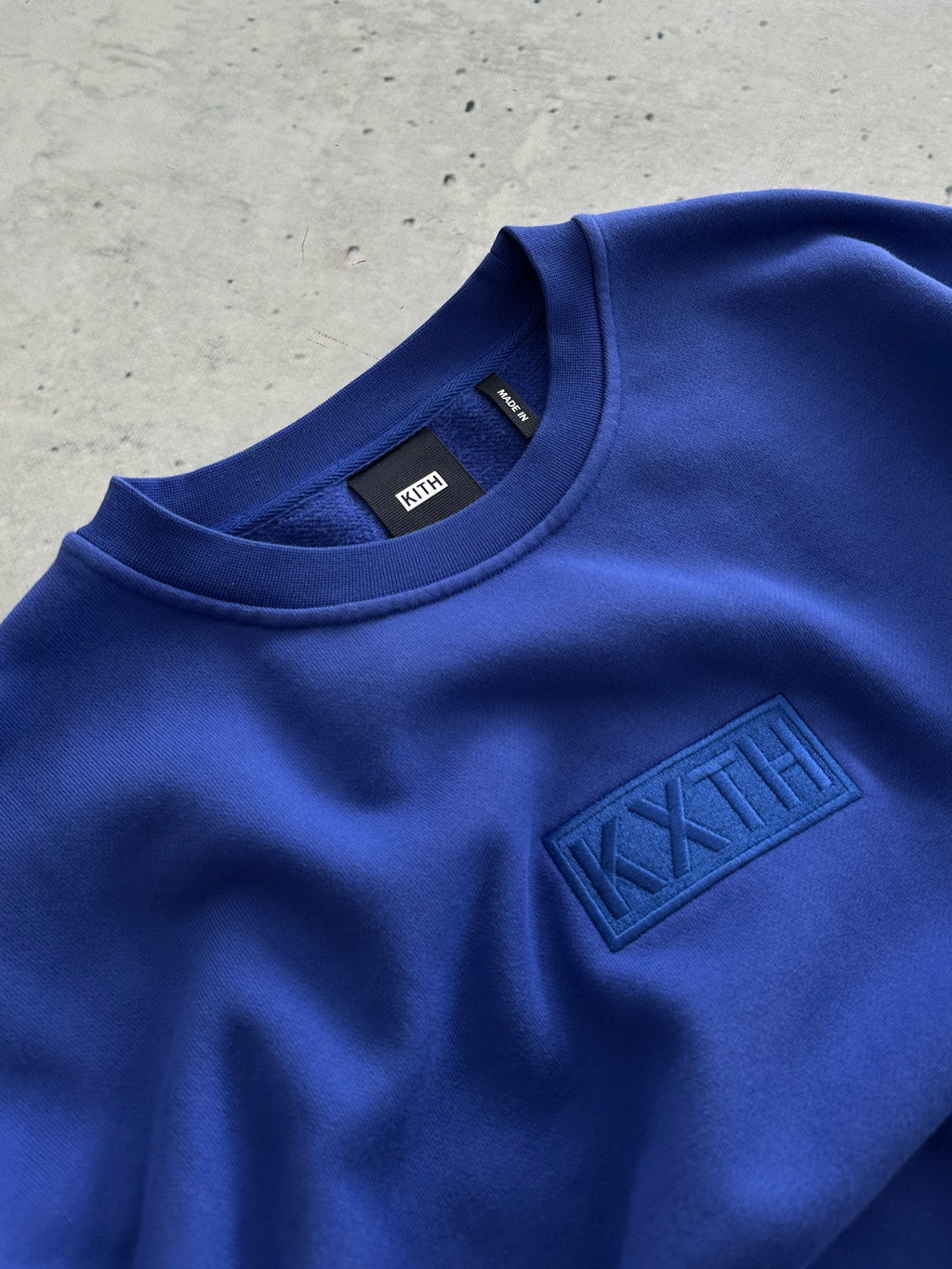 Brand New KITH Heavyweight box logo Crewneck Sweatshirt (XXL)