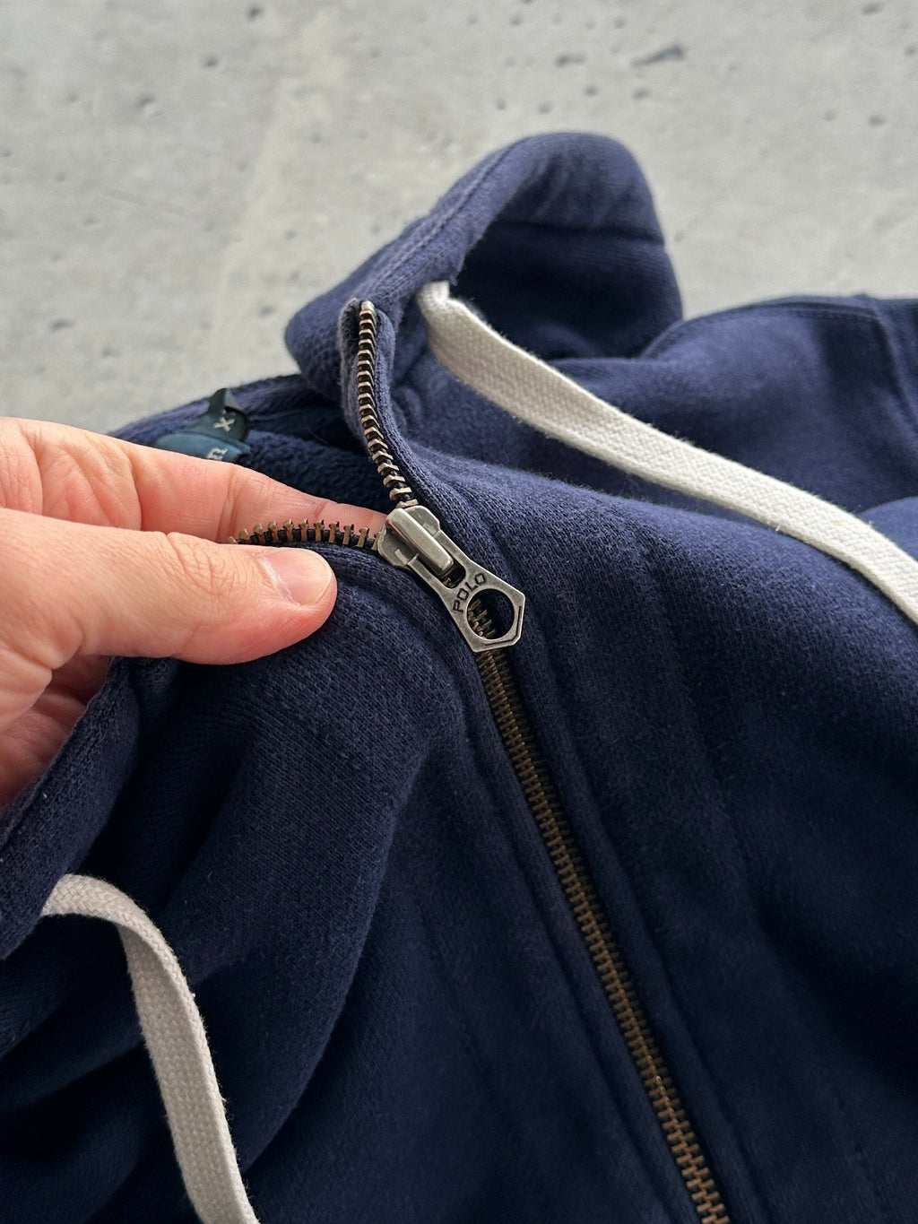 Ralph Lauren Heavyweight Zip Up Hoodie (XL)