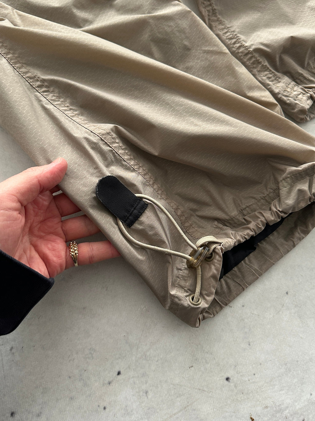 00's Nike ACG outer layer stone clad Baggy Nylon Pants (M)